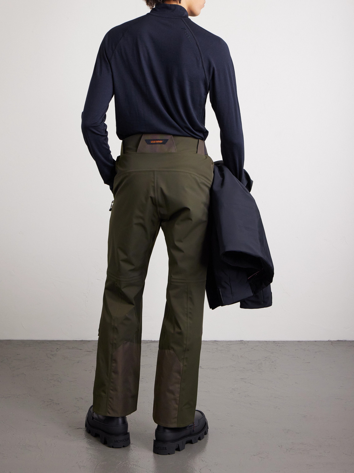 Straight-Leg Padded Ski Pants
