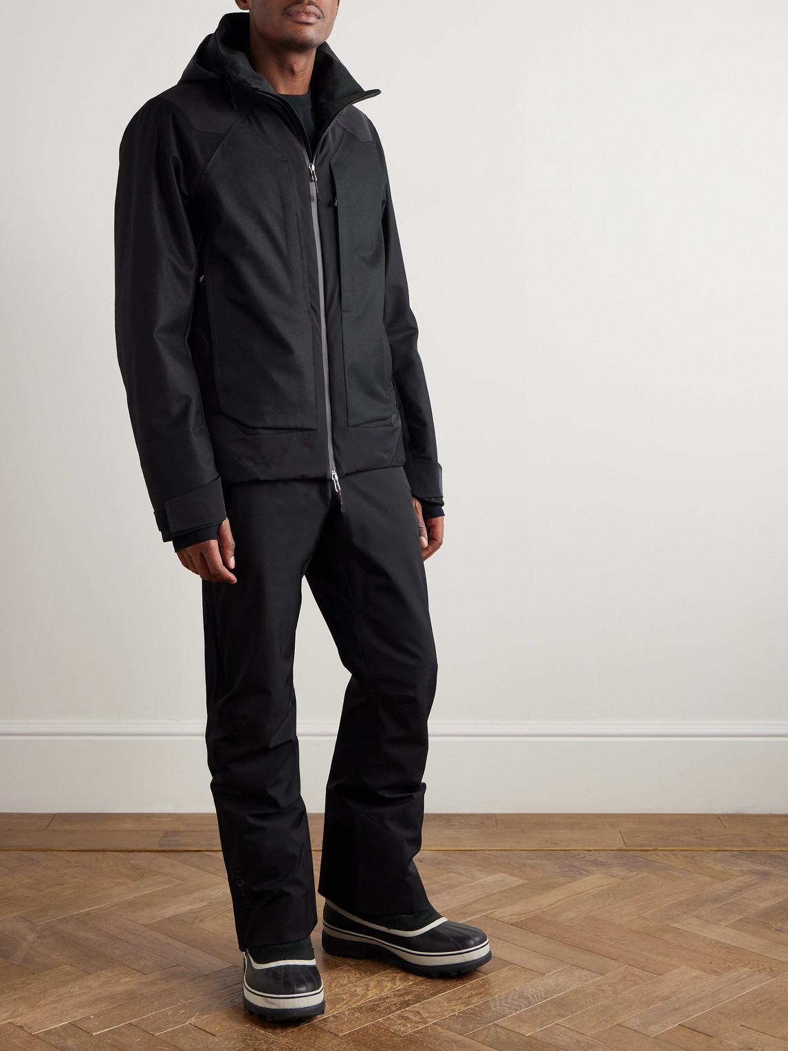 Trace 2.0 Virgin Wool and Cashmere-Blend Twill Hooded Ski Jacket — 2