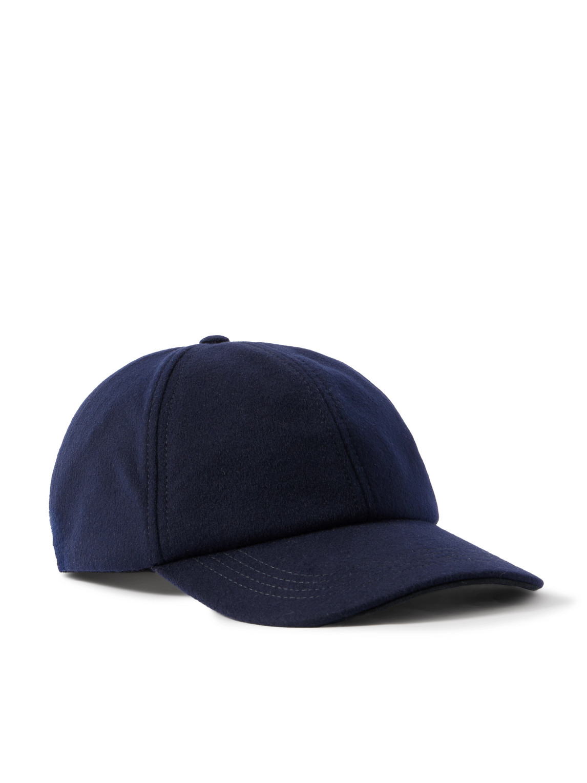 Sease Cashmere Baseball Cap In Blue