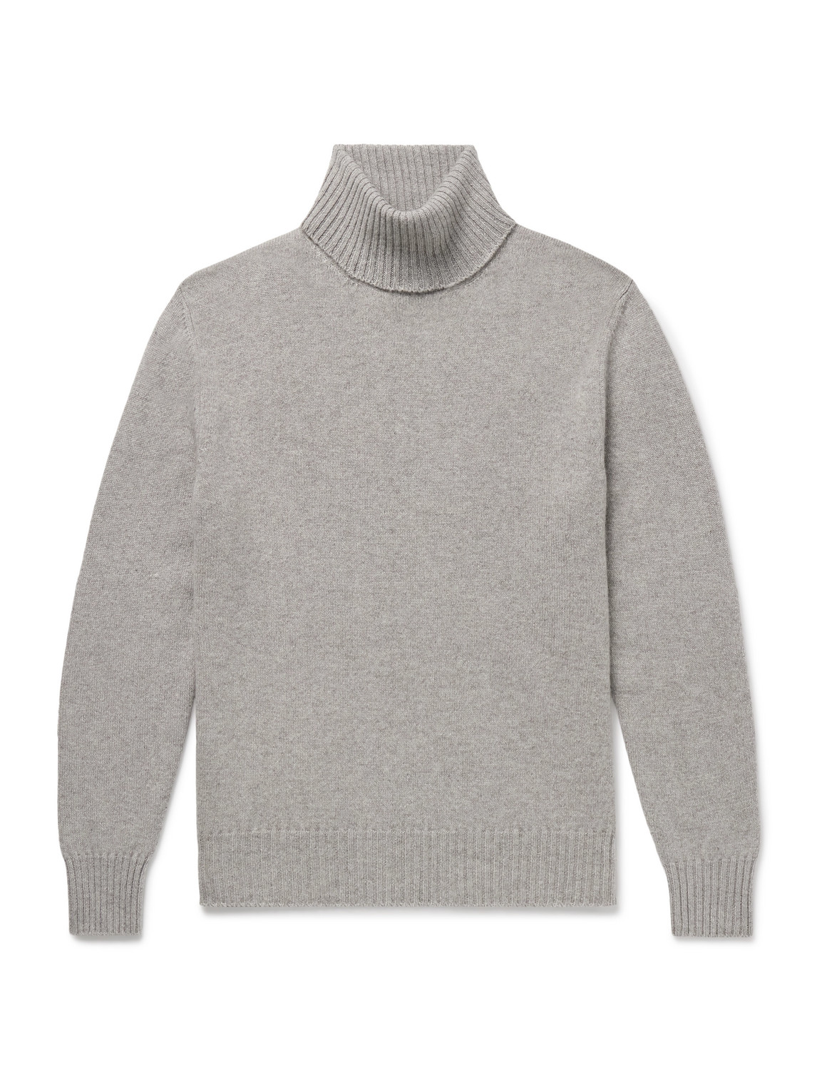 Sease Cashmere Rollneck Sweater In Gray