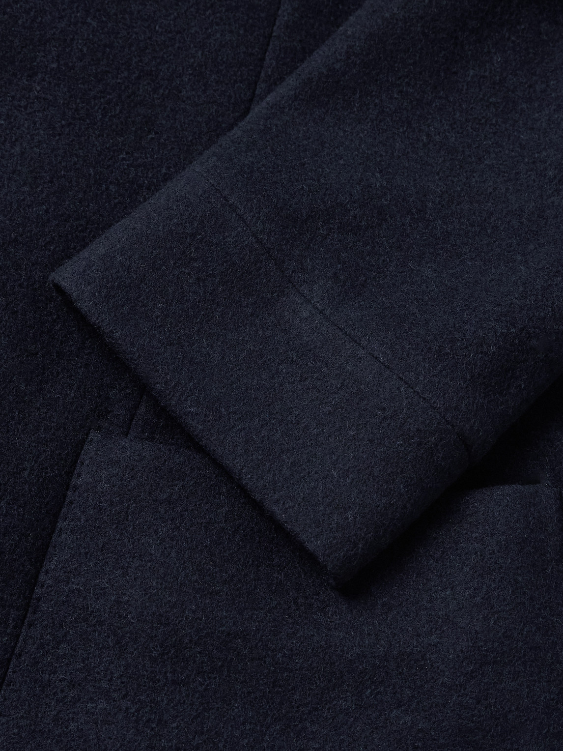 Panelled Virgin Wool-Blend And Nylon-Blend Hooded Blazer