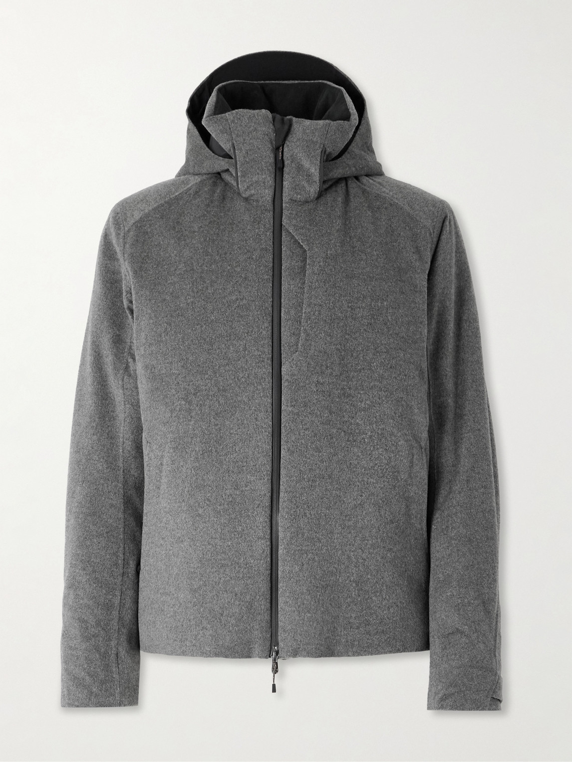 Sease Balma 2.0 Padded Coated-Cashmere Hooded Jacket - Men