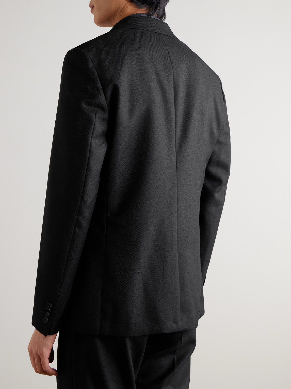  Mr P. - Slim-fit Wool Suit Jacket - Men - Black - 38 