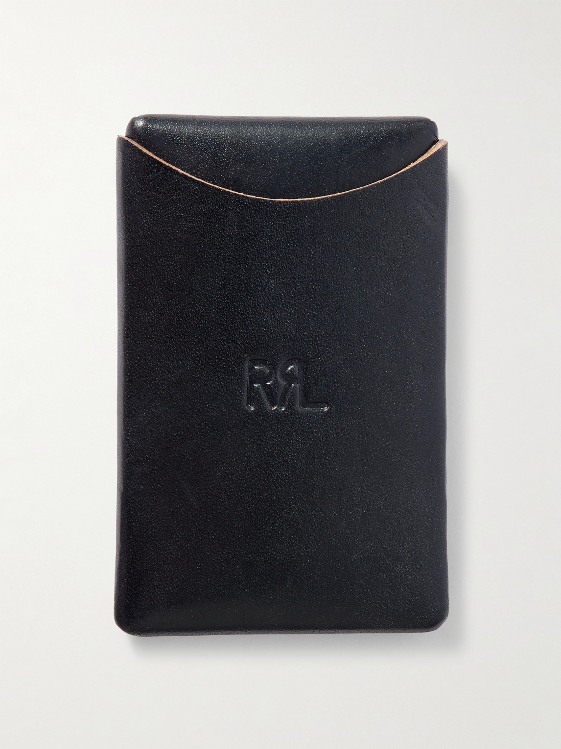 RRL Logo-Debossed Leather Cardholder - Men