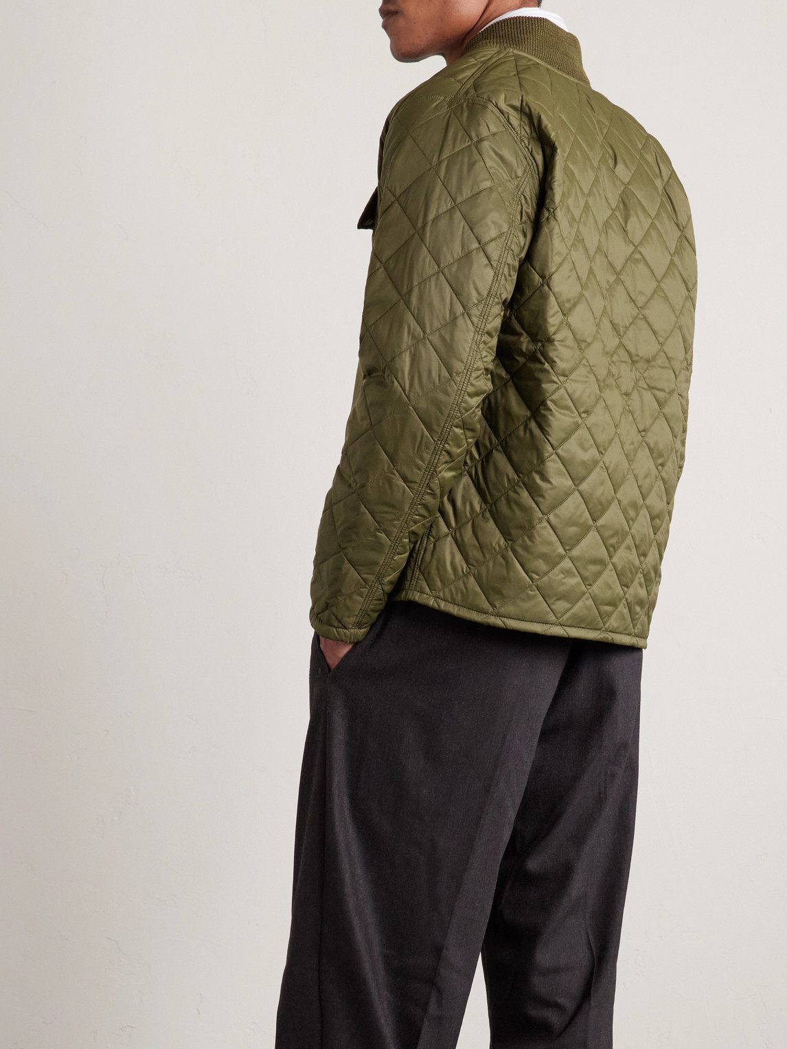  Rrl - Edmund Reversible Quilted Shell Jacket - Men - Green - S 