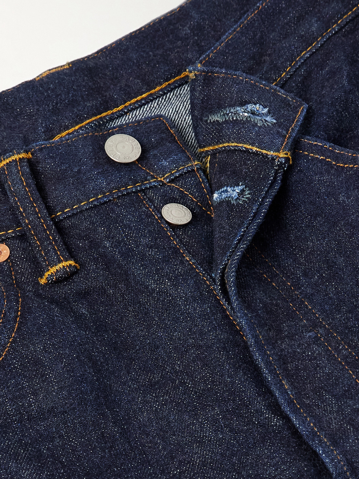 Rrl Straight-leg Jeans In Blue