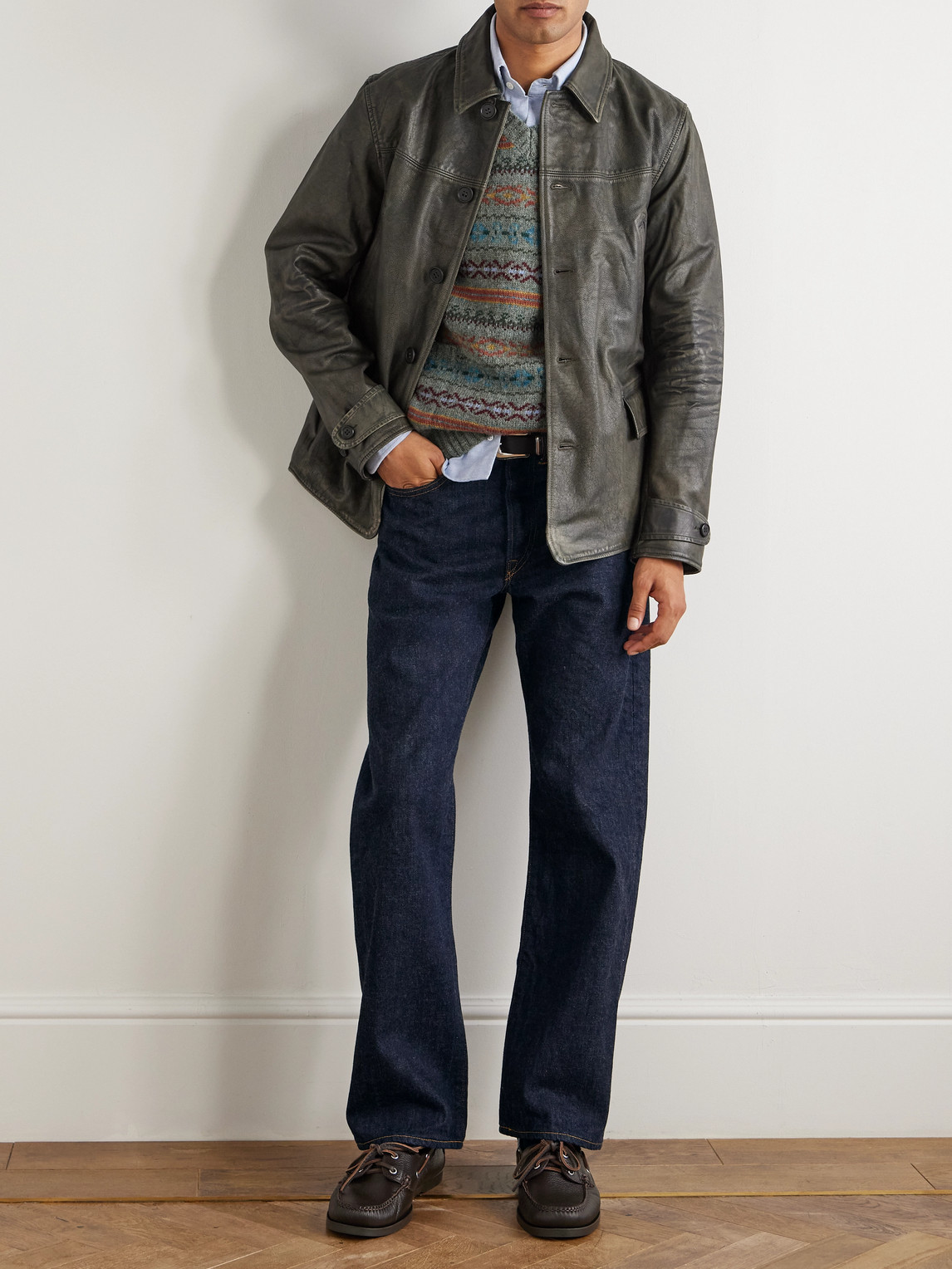 Rrl Straight-leg Jeans In Blue