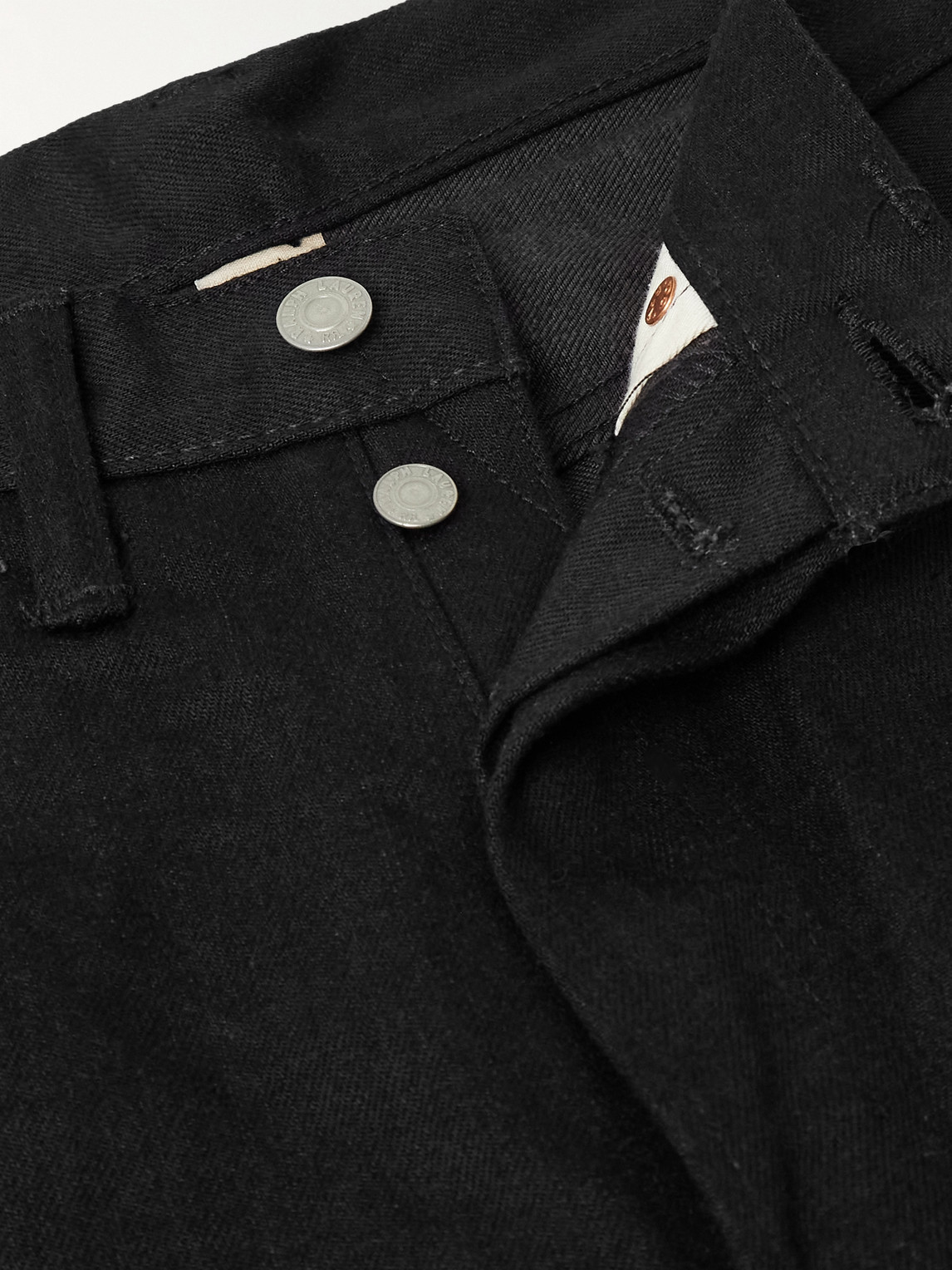 Rrl Straight-leg Jeans In Black