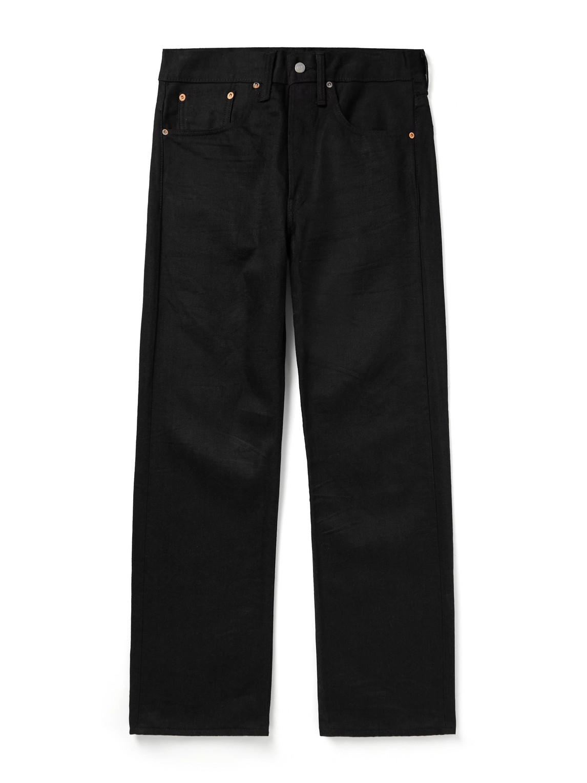 Rrl Straight-leg Jeans In Black