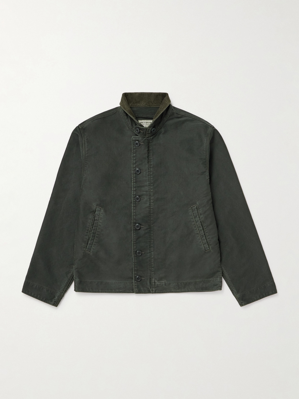 RRL – Corduroy-Trimmed Cotton Jacket