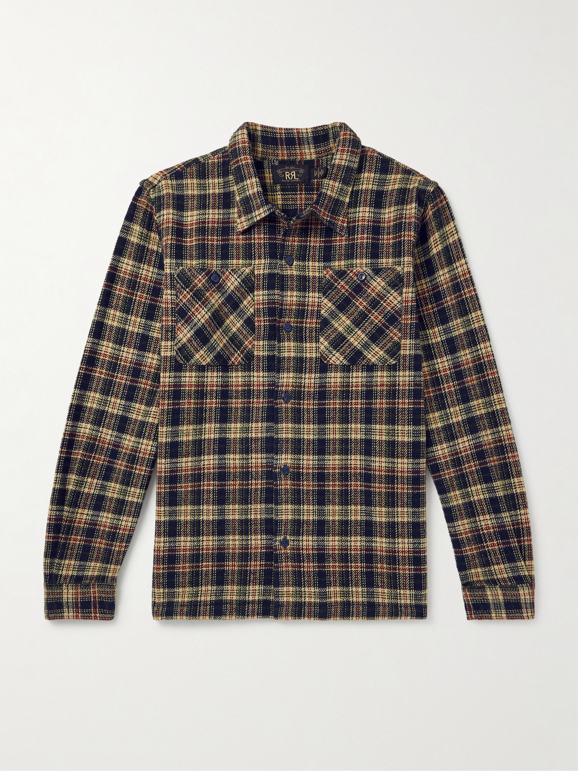 RRL Checked Cotton hirt - Men