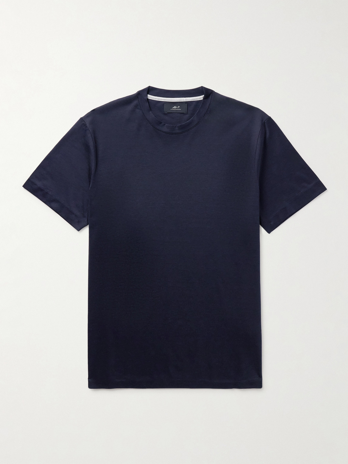 MR P. Silk and Cotton-Blend T-Shirt - Men