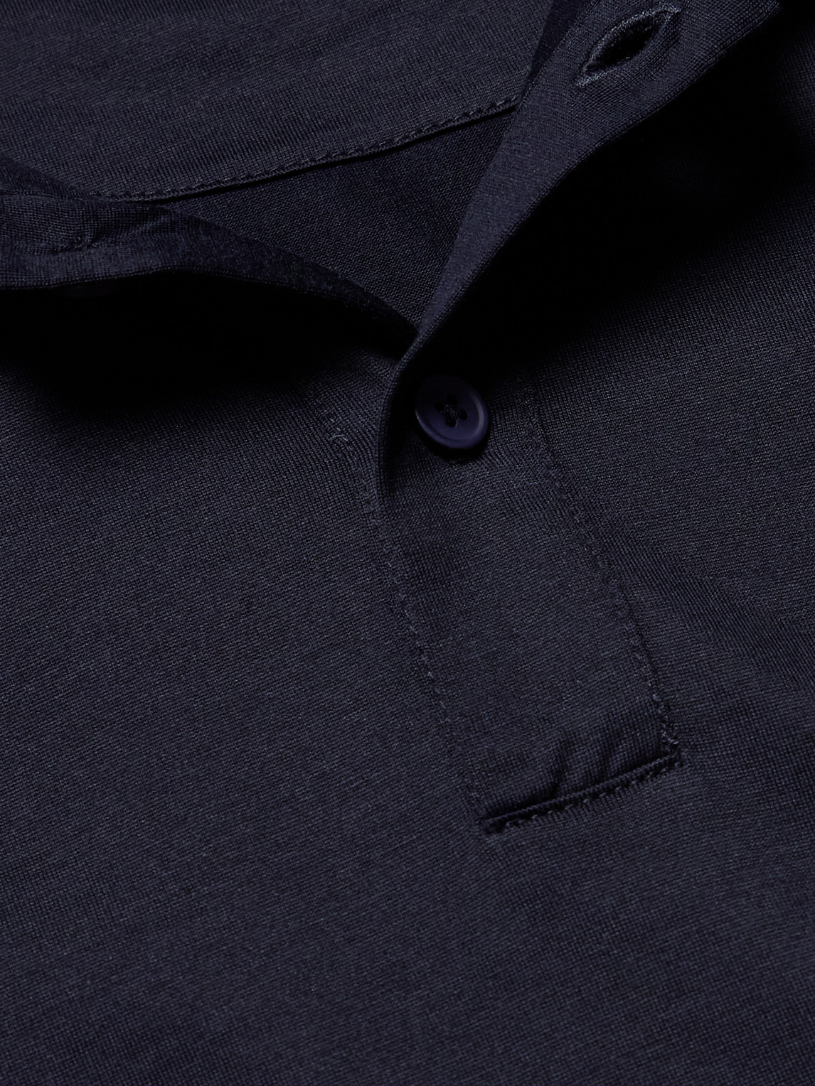 Mr P. - Silk And Cotton-Blend Polo Shirt