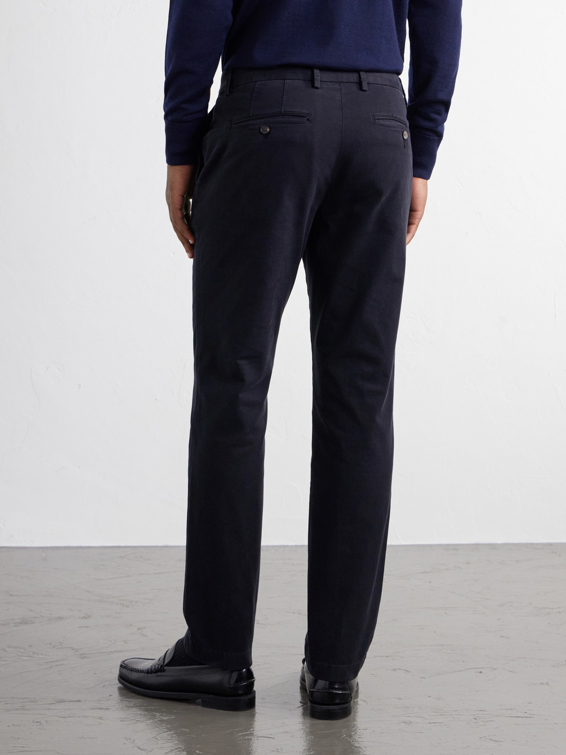 Mr P. - Samuel Straight-Leg Organic Cotton-Blend Twill Chinos