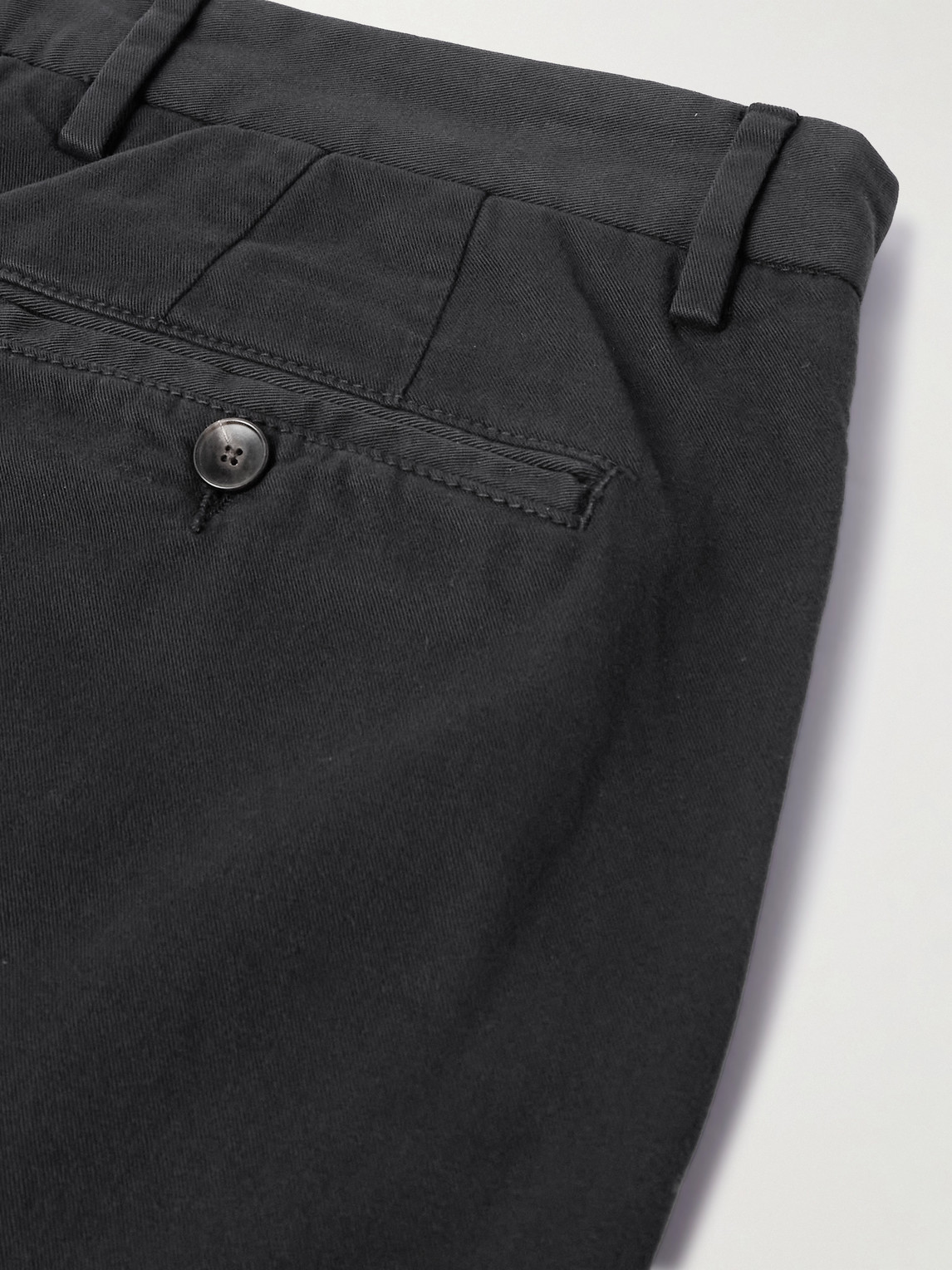 Mr P. - Samuel Straight-Leg Organic Cotton-Blend Twill Chinos