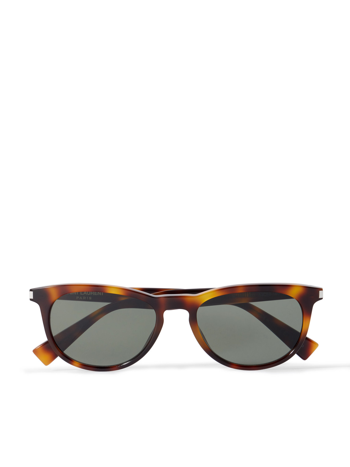 Saint Laurent Round-frame Tortoiseshell Recycled-acetate Sunglasses