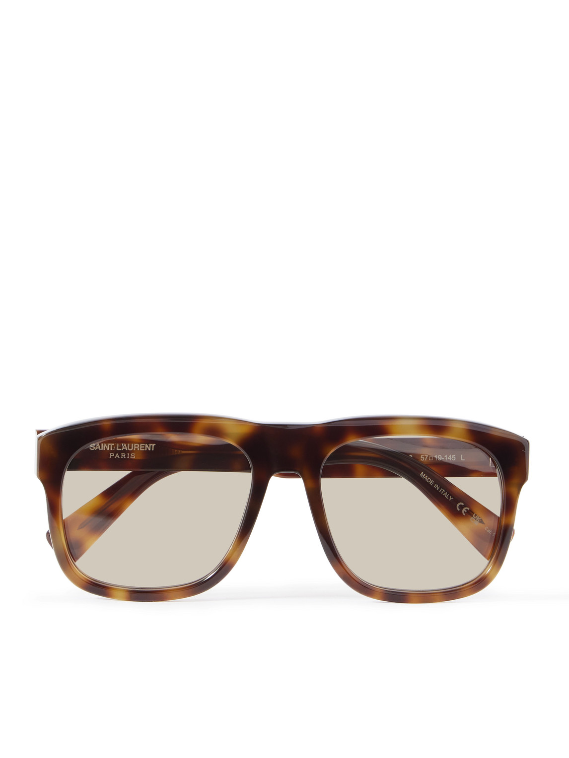 Saint Laurent Square-frame Tortoiseshell Acetate Sunglasses