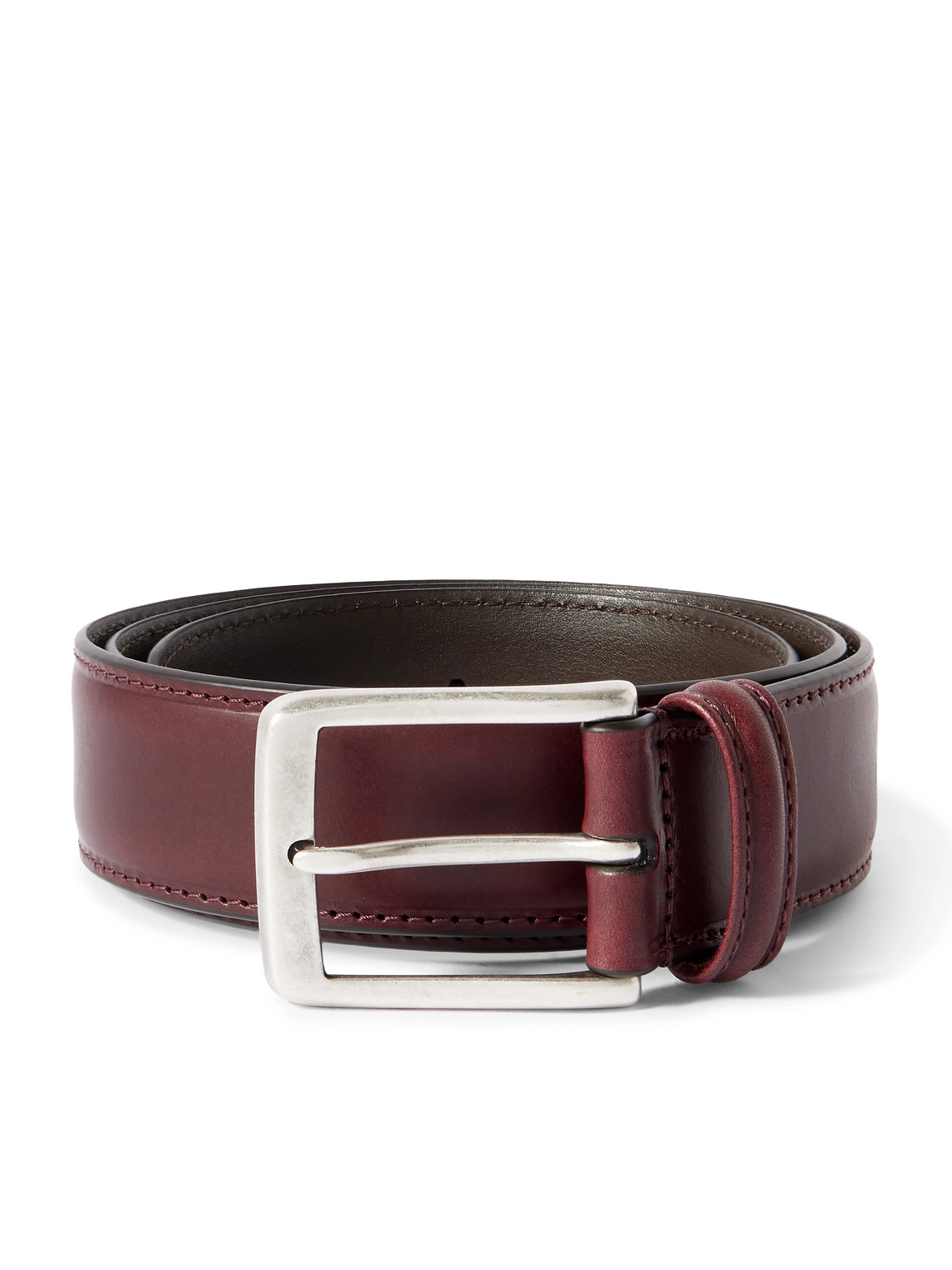 Anderson's 3.5cm Leather Belt In Brown