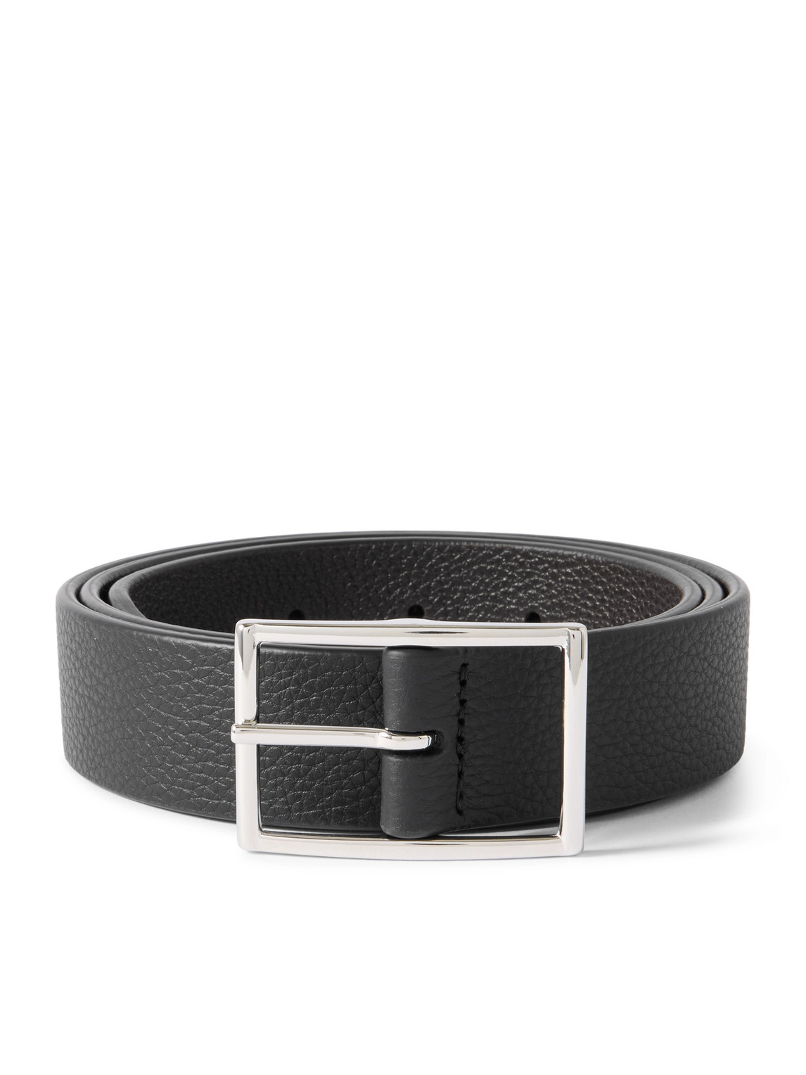 3cm Full-Grain Leather Belt