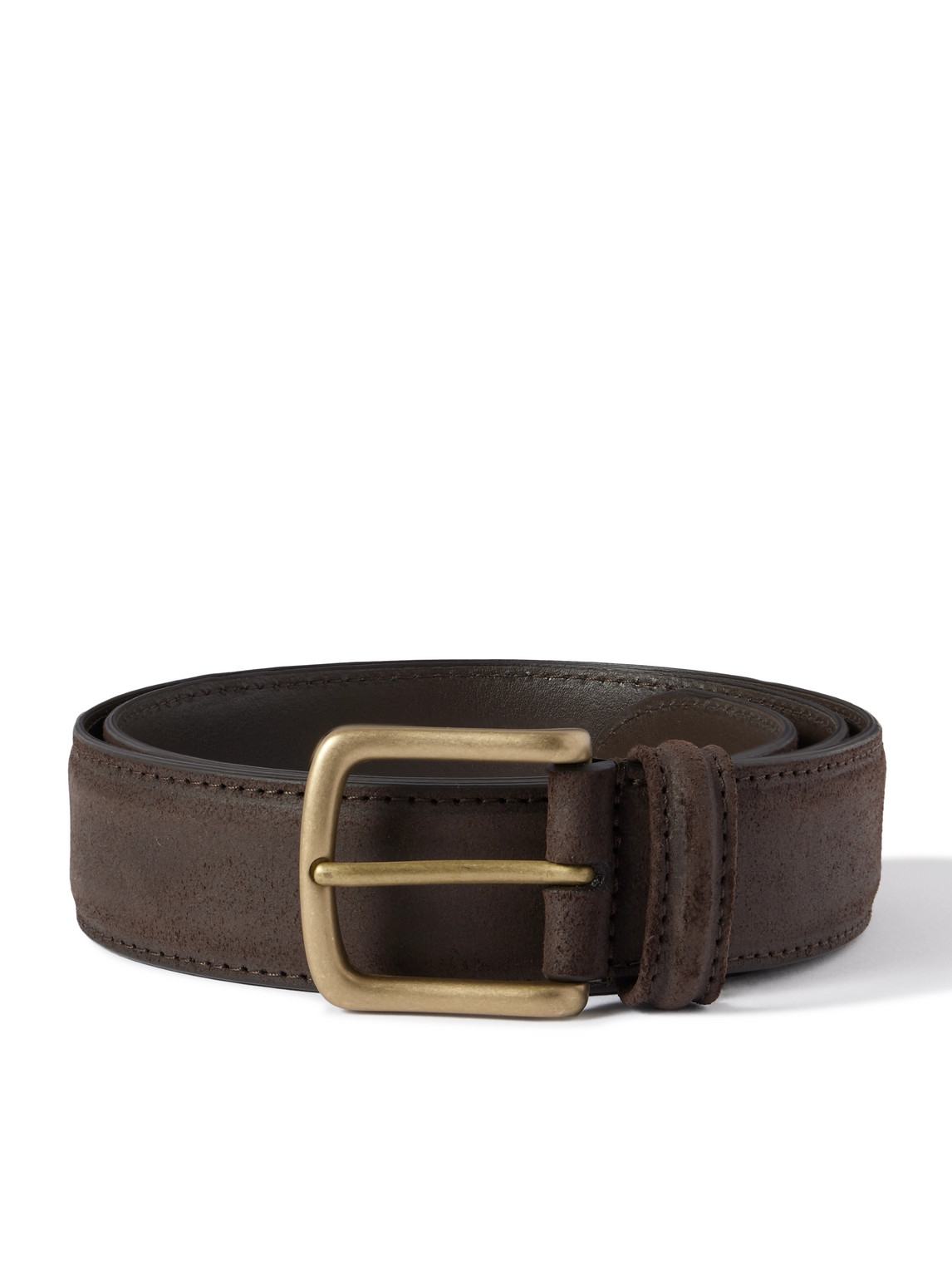 Anderson's Waxed-suede Belt