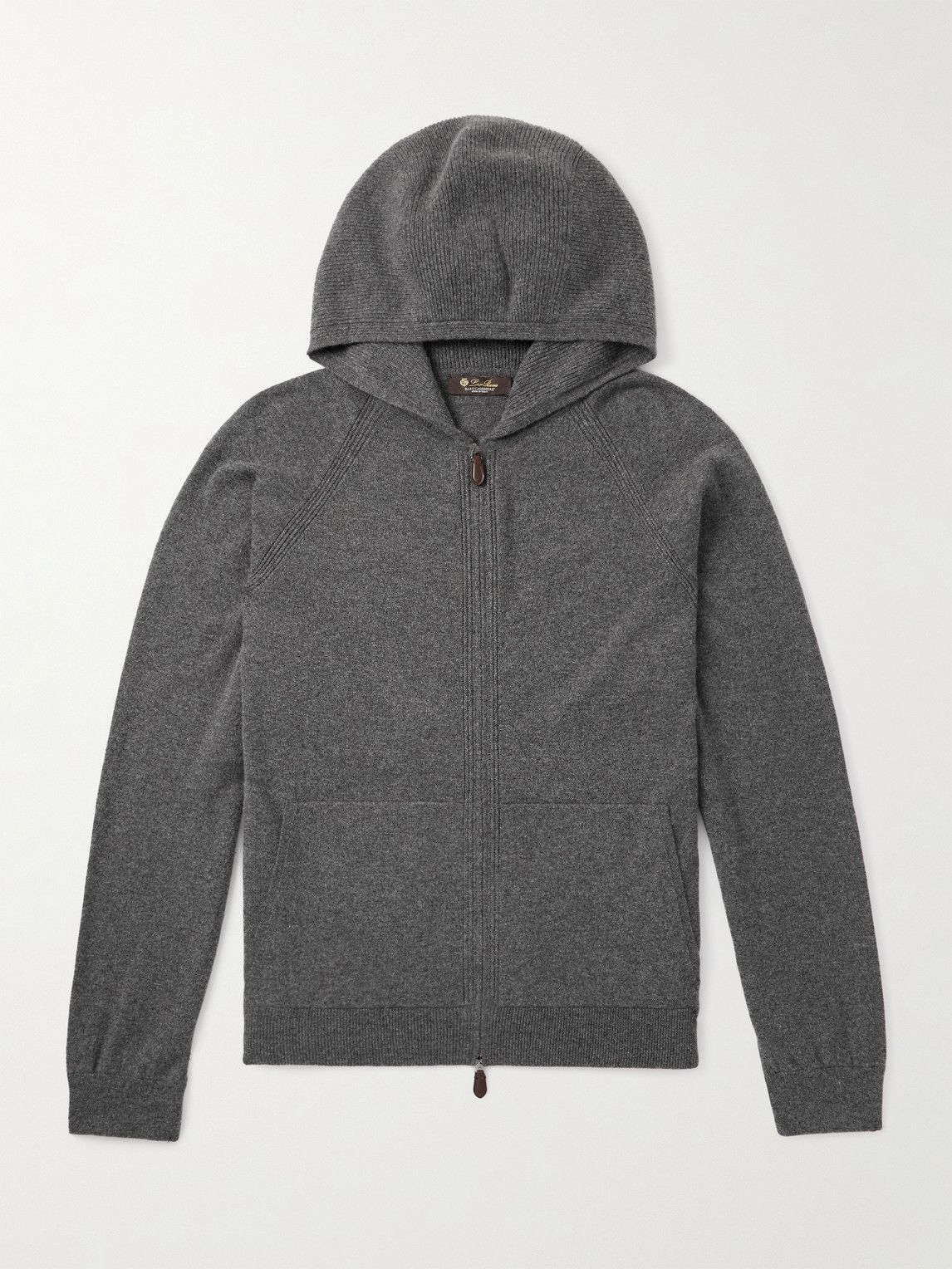 Cashmere Zip-Up Hoodie - Men