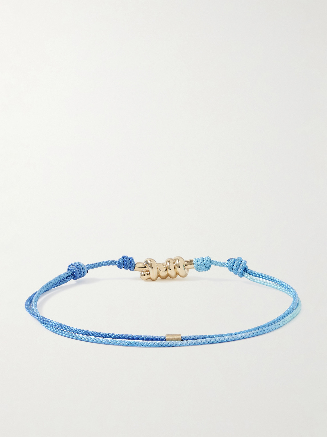 Luis Morais 14-karat Gold And Cord Bracelet