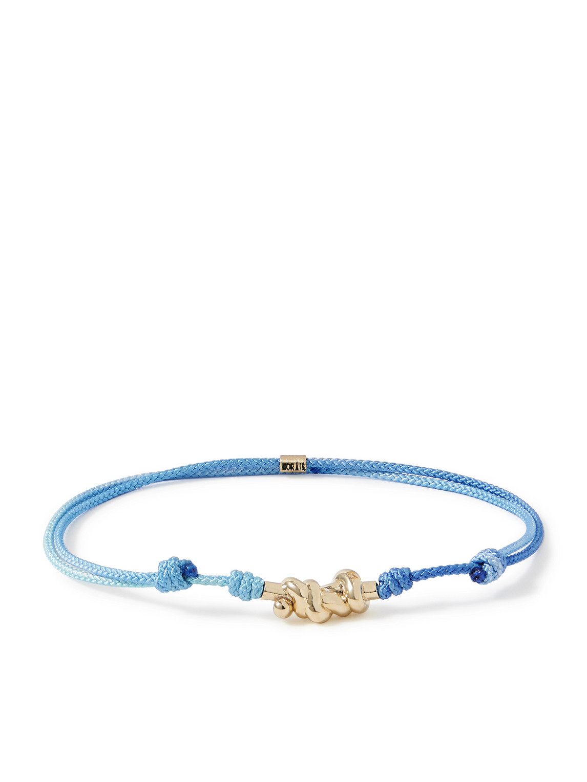 Luis Morais 14-karat Gold And Cord Bracelet