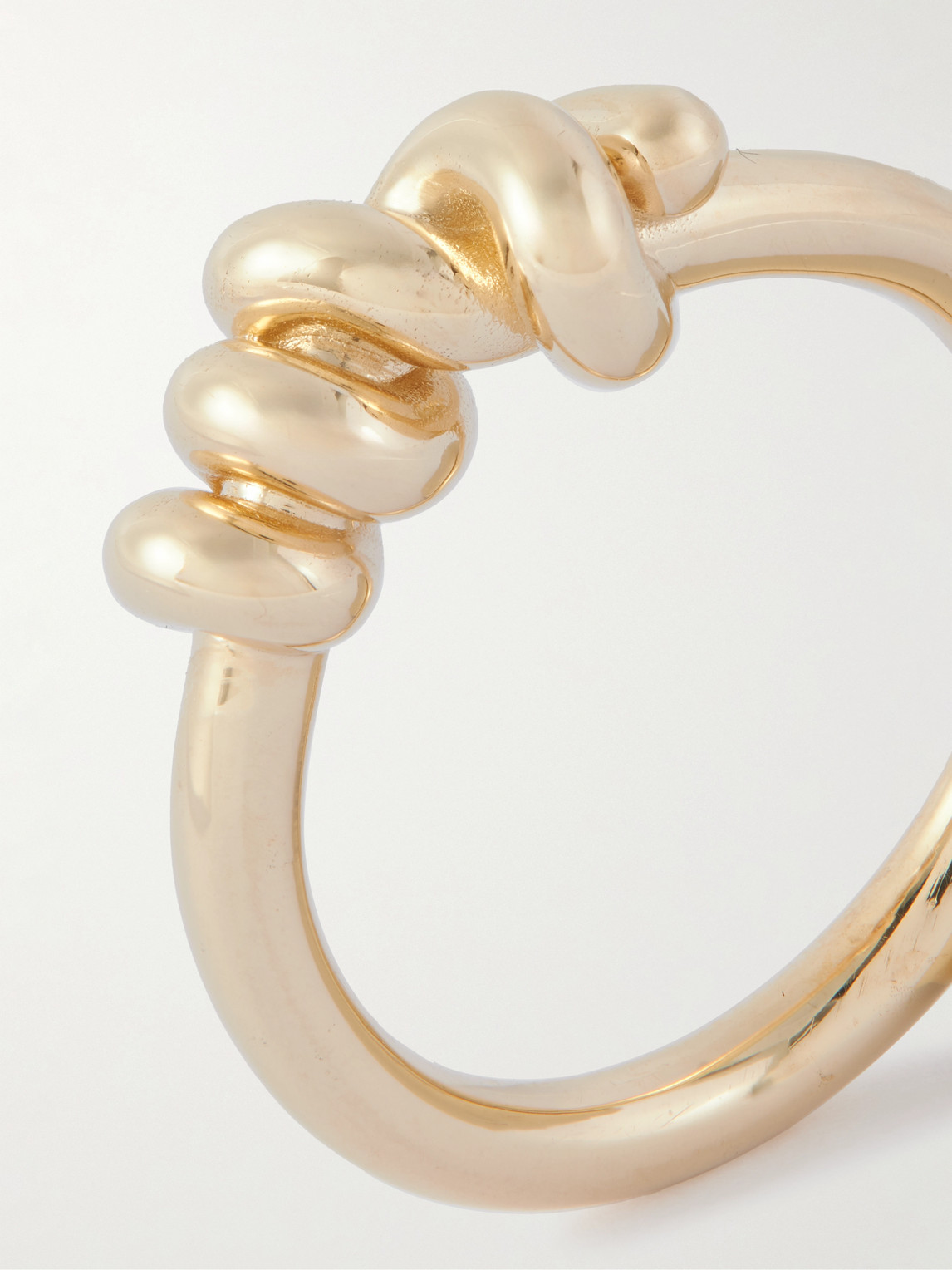 Luis Morais Entangled Knot 14-karat Gold Ring