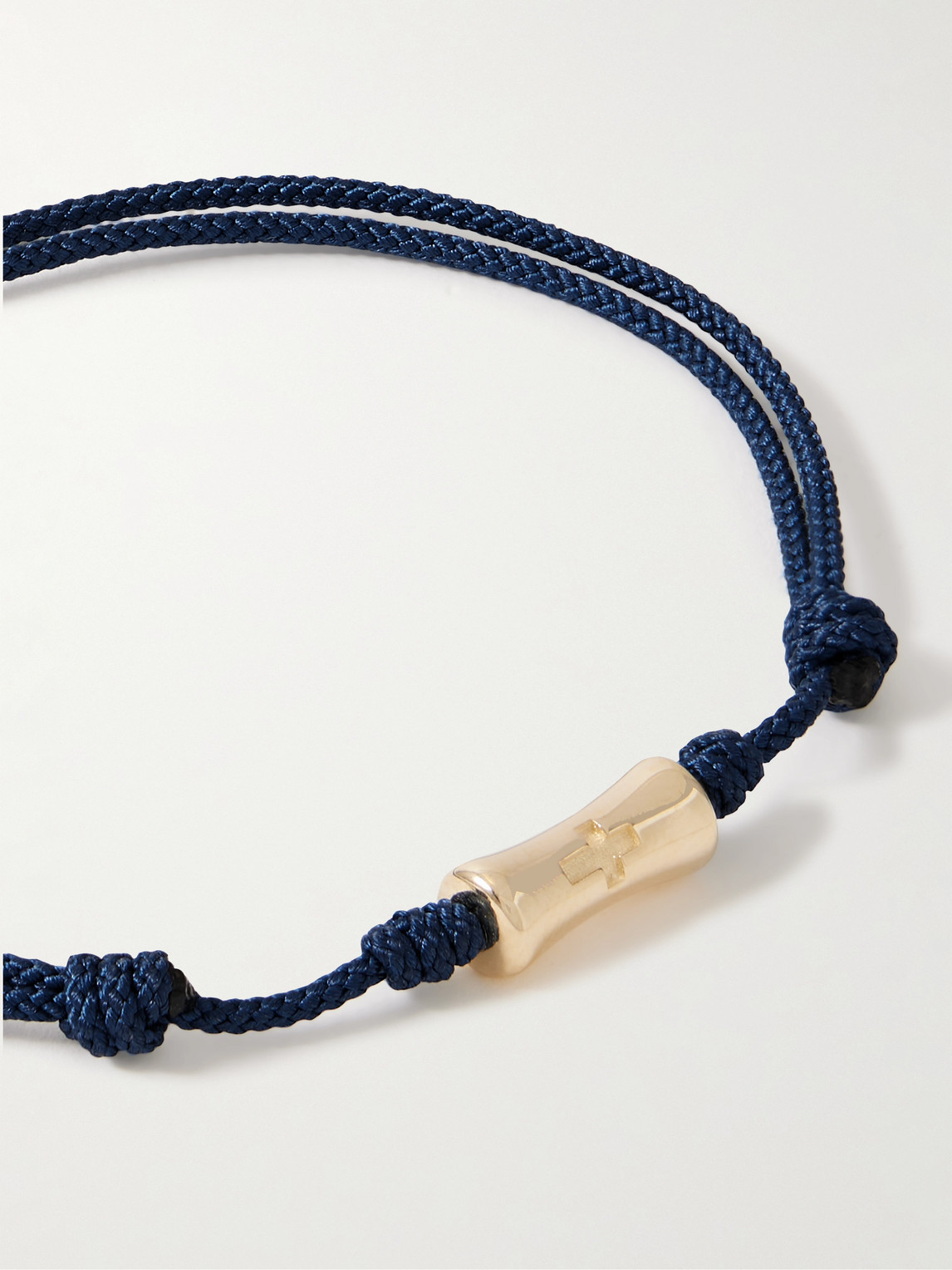 Luis Morais 14-karat Gold And Cord Bracelet
