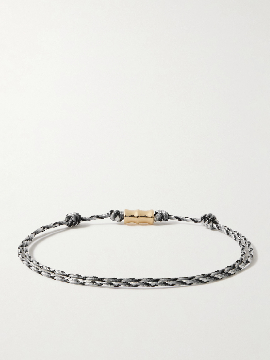Luis Morais 14-karat Gold And Cord Bracelet