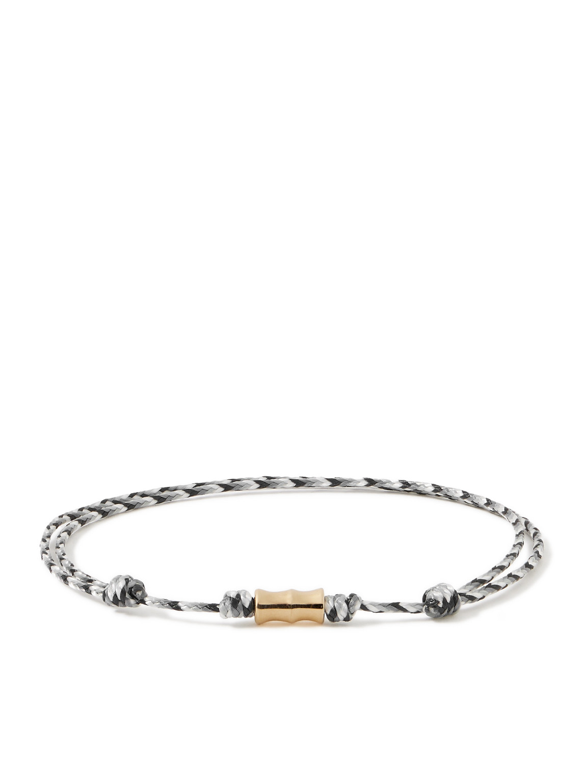 Luis Morais 14-karat Gold And Cord Bracelet