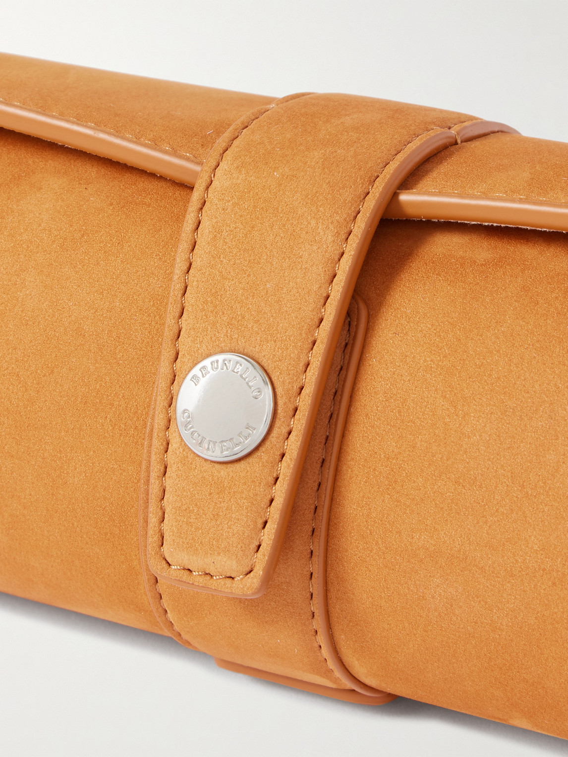  Brunello Cucinelli - Suede Four-watch Roll - Men - Brown 