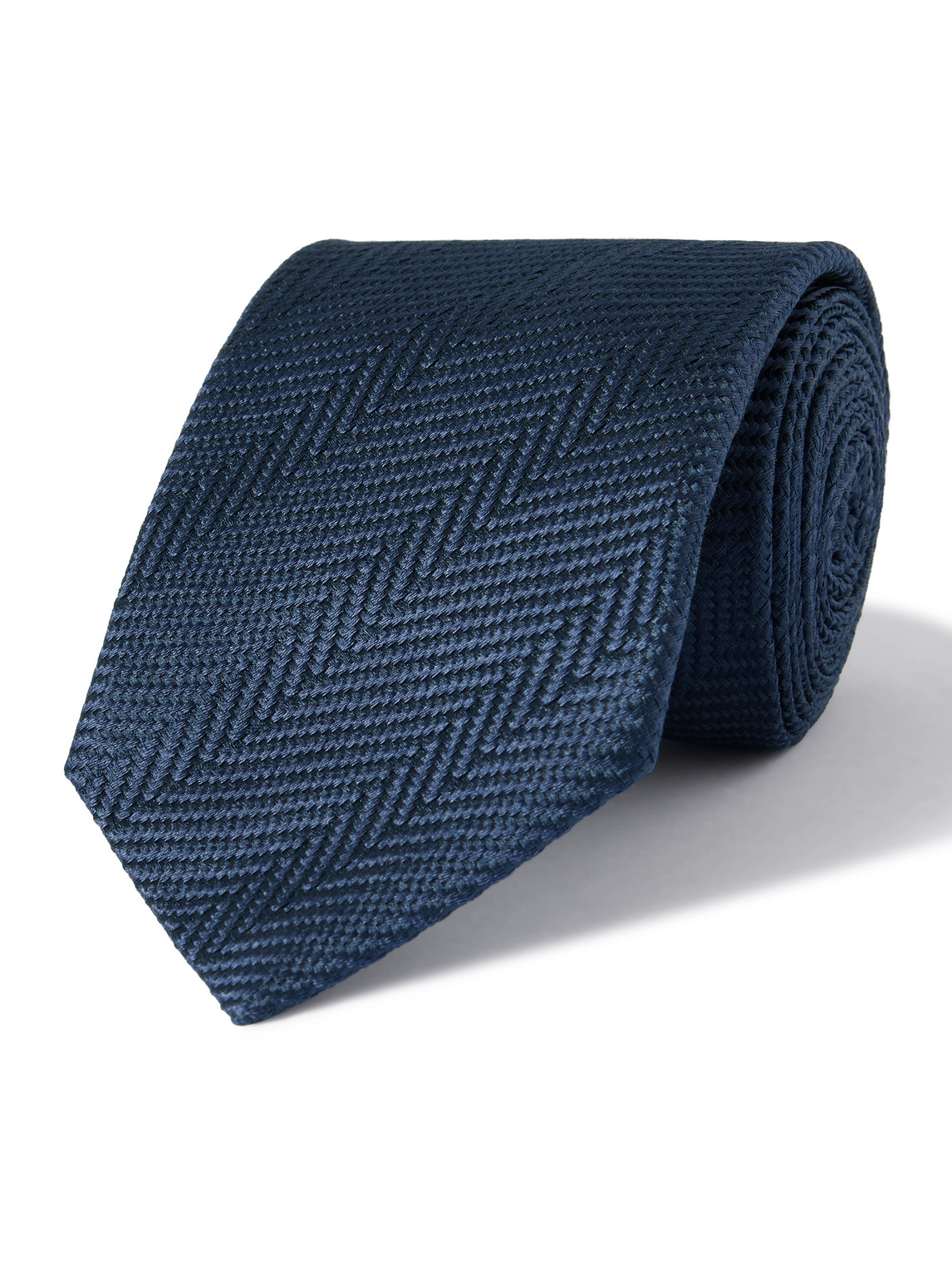 Brunello Cucinelli 7.5cm Silk-herringbone Tie