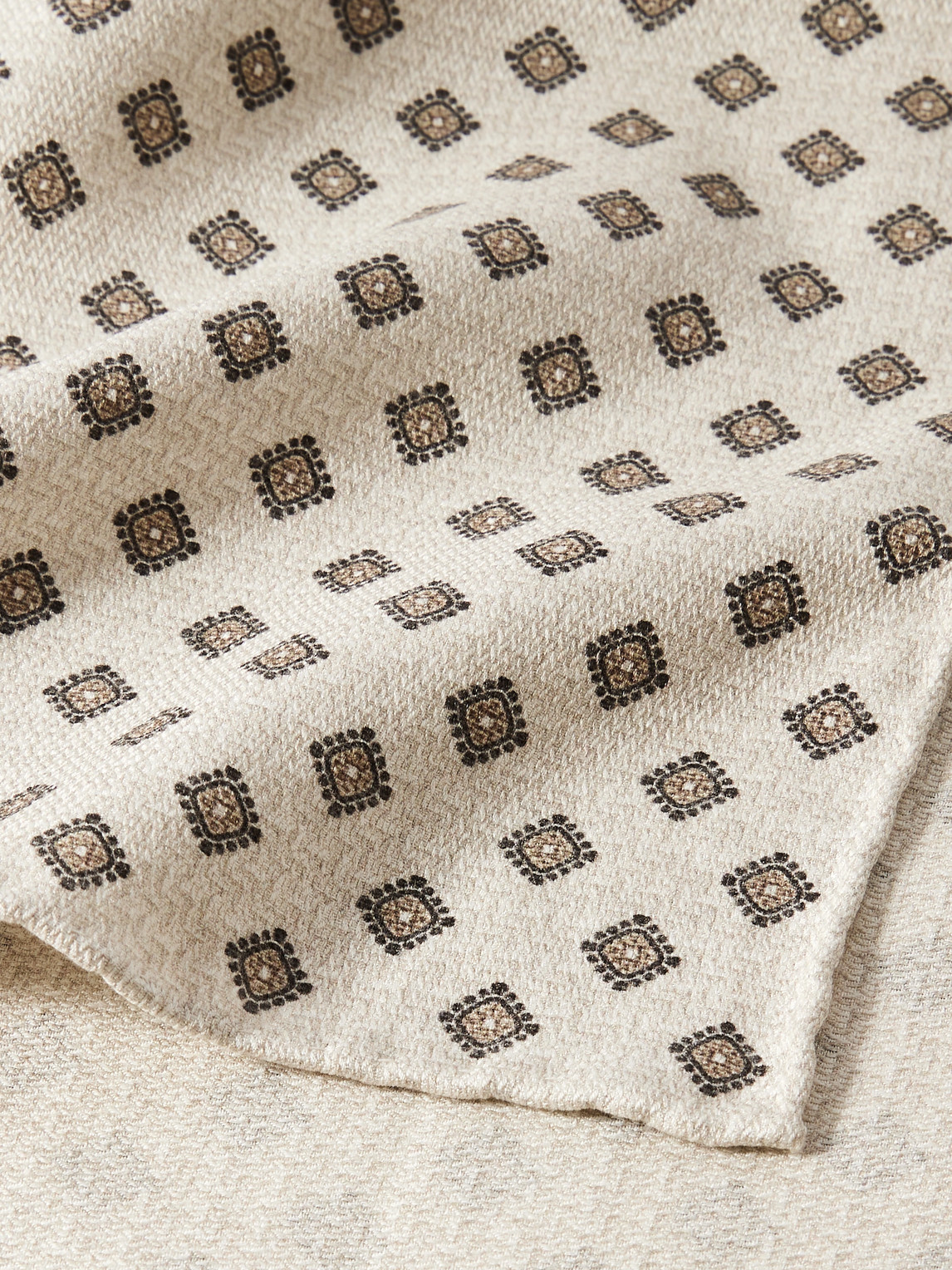 Brunello Cucinelli Silk-jacquard Pocket Square