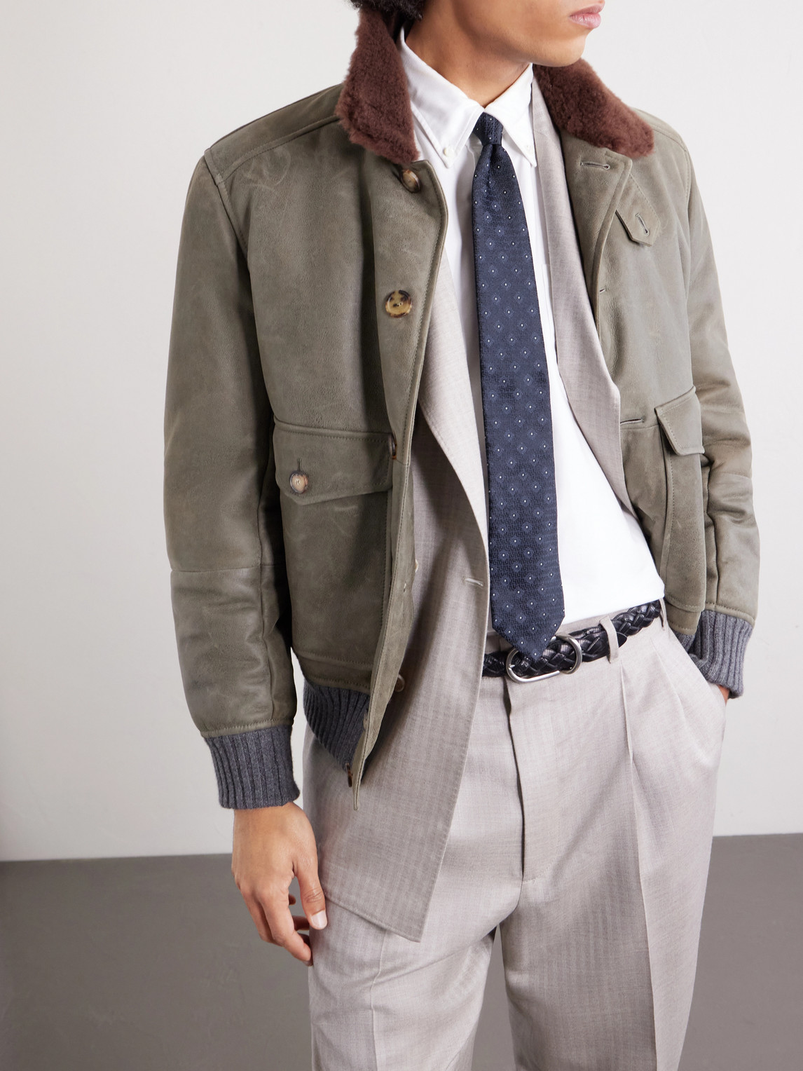 8cm Silk-Jacquard Tie — 2