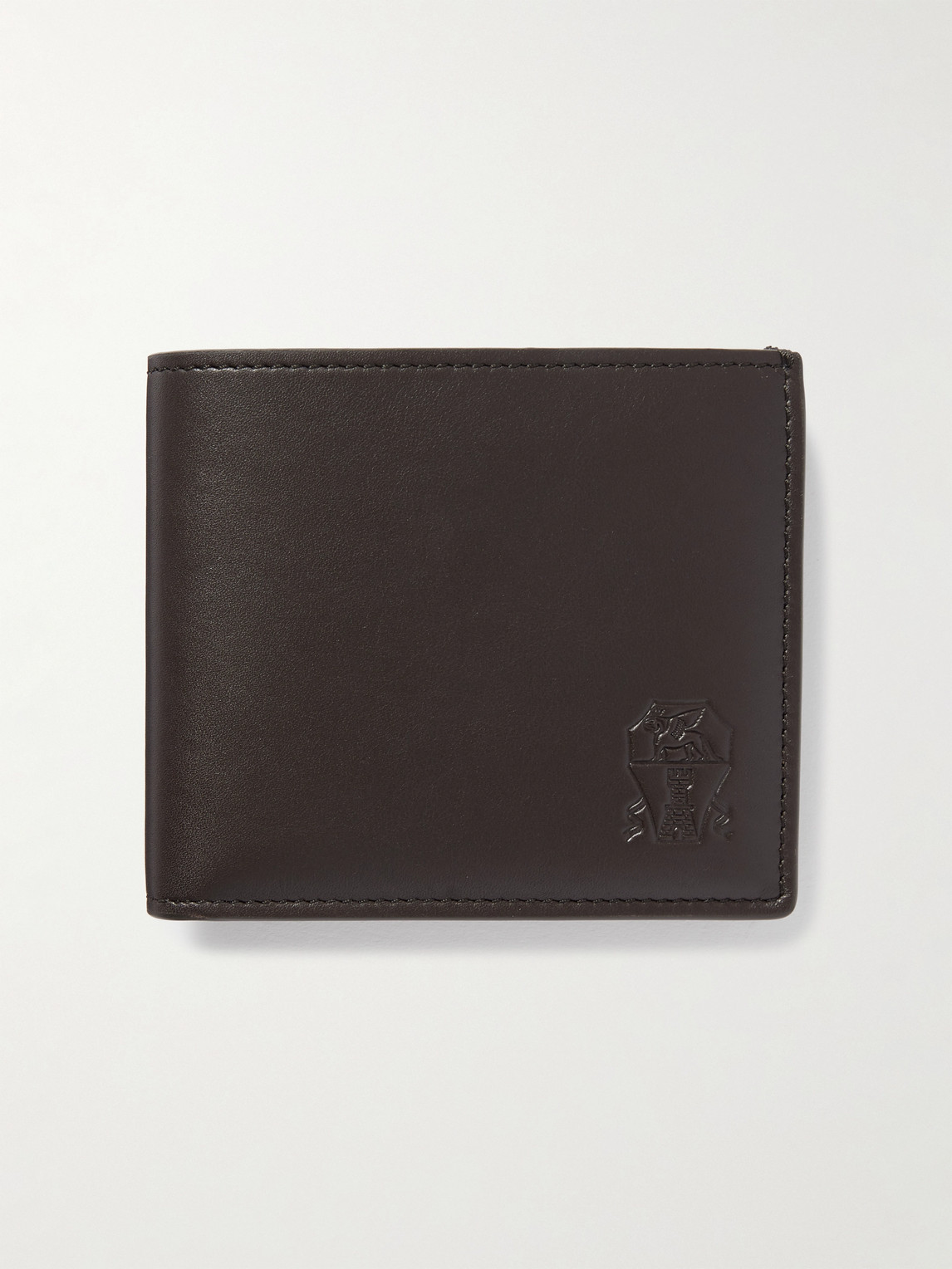Brunello Cucinelli Logo-Debossed Leather Wallet - Men