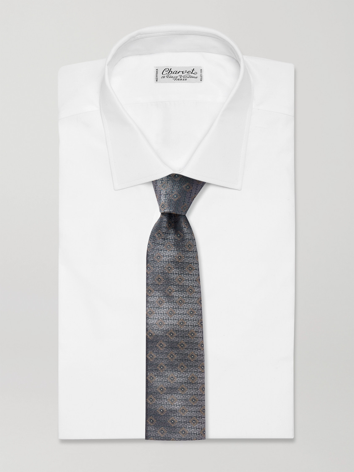 Brunello Cucinelli 8cm Silk-jacquard Tie