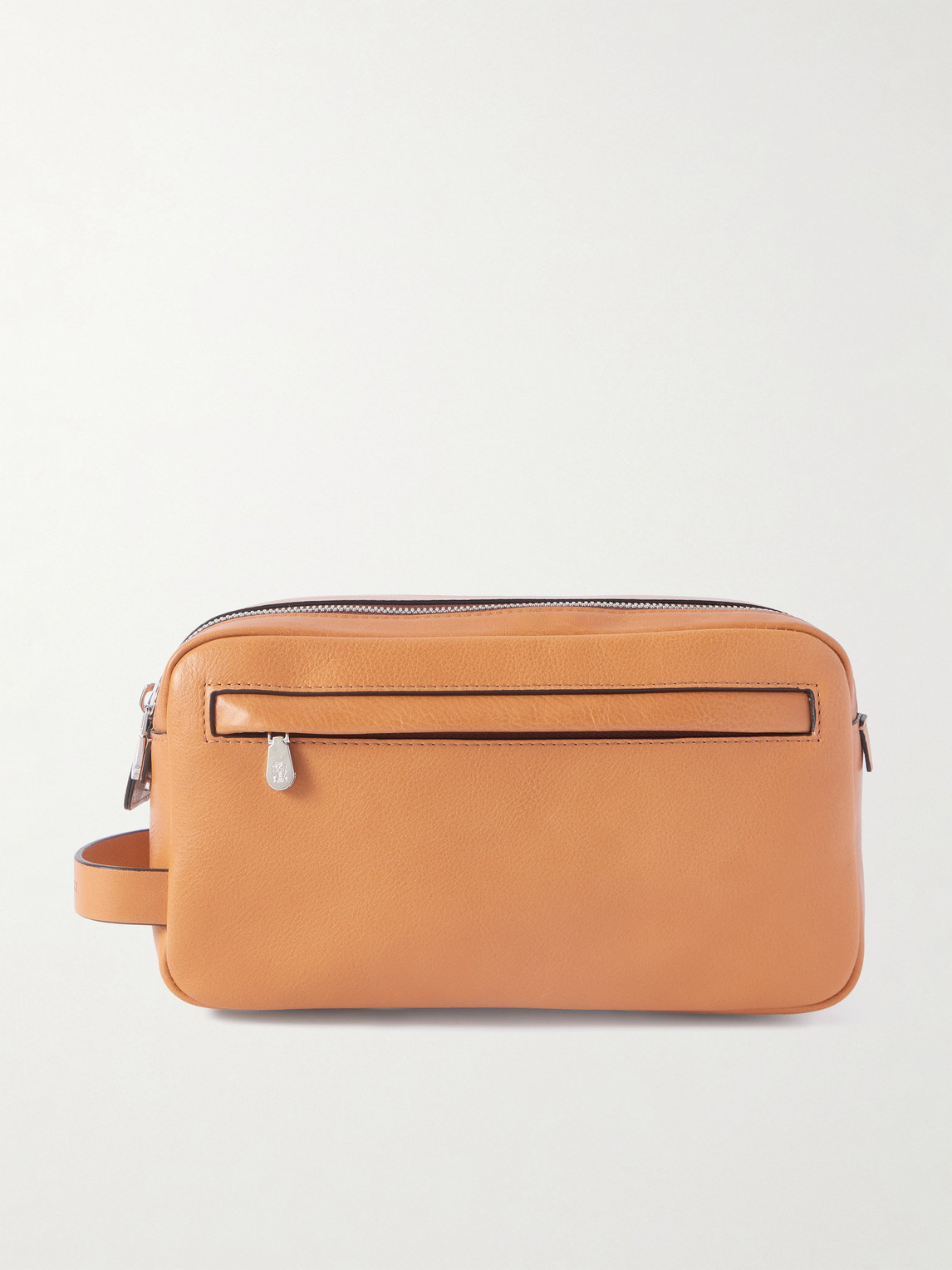 Brunello Cucinelli Textured-Leather Wash Bag - Men
