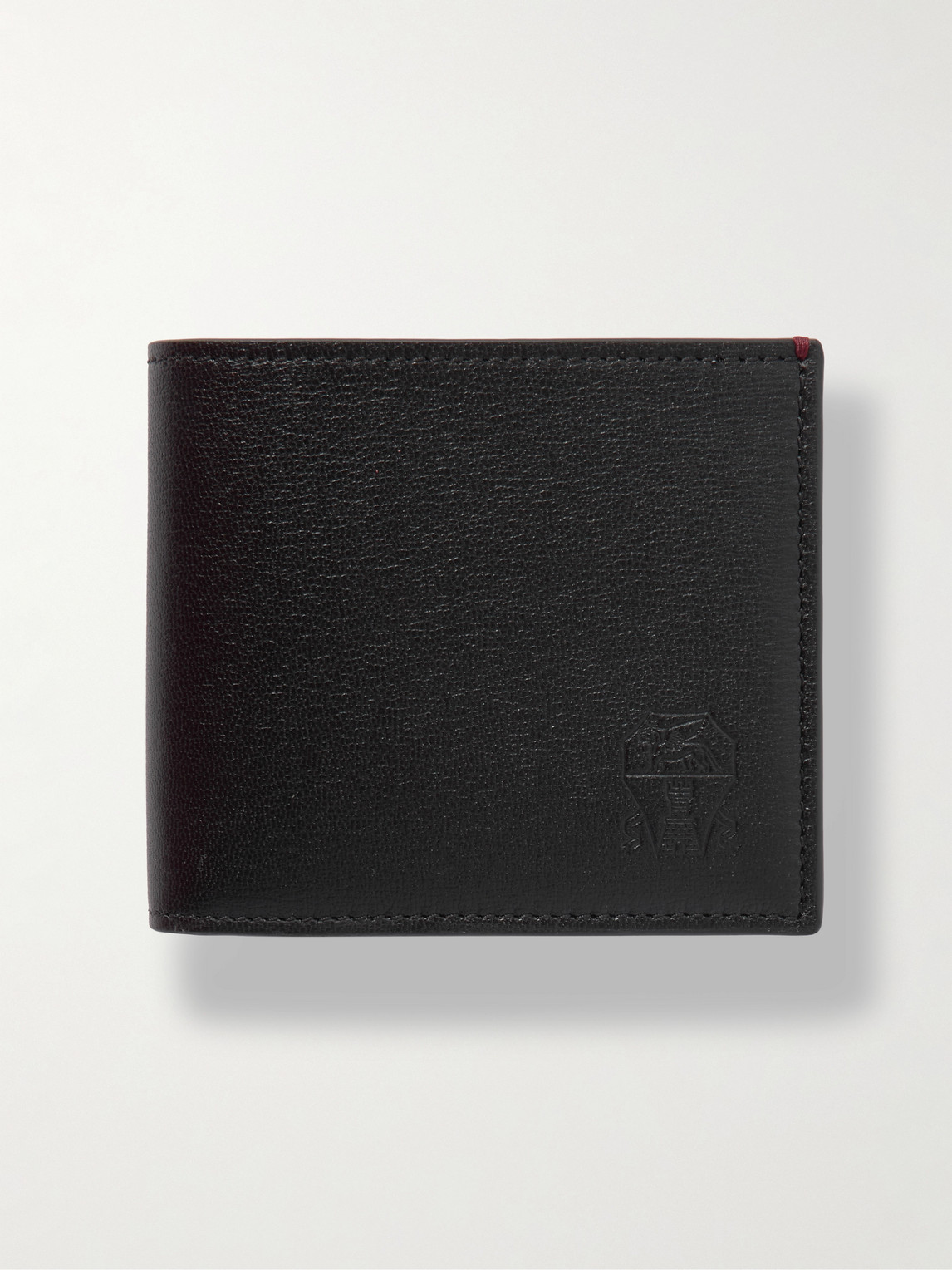 Brunello Cucinelli Leather Wallet In Black