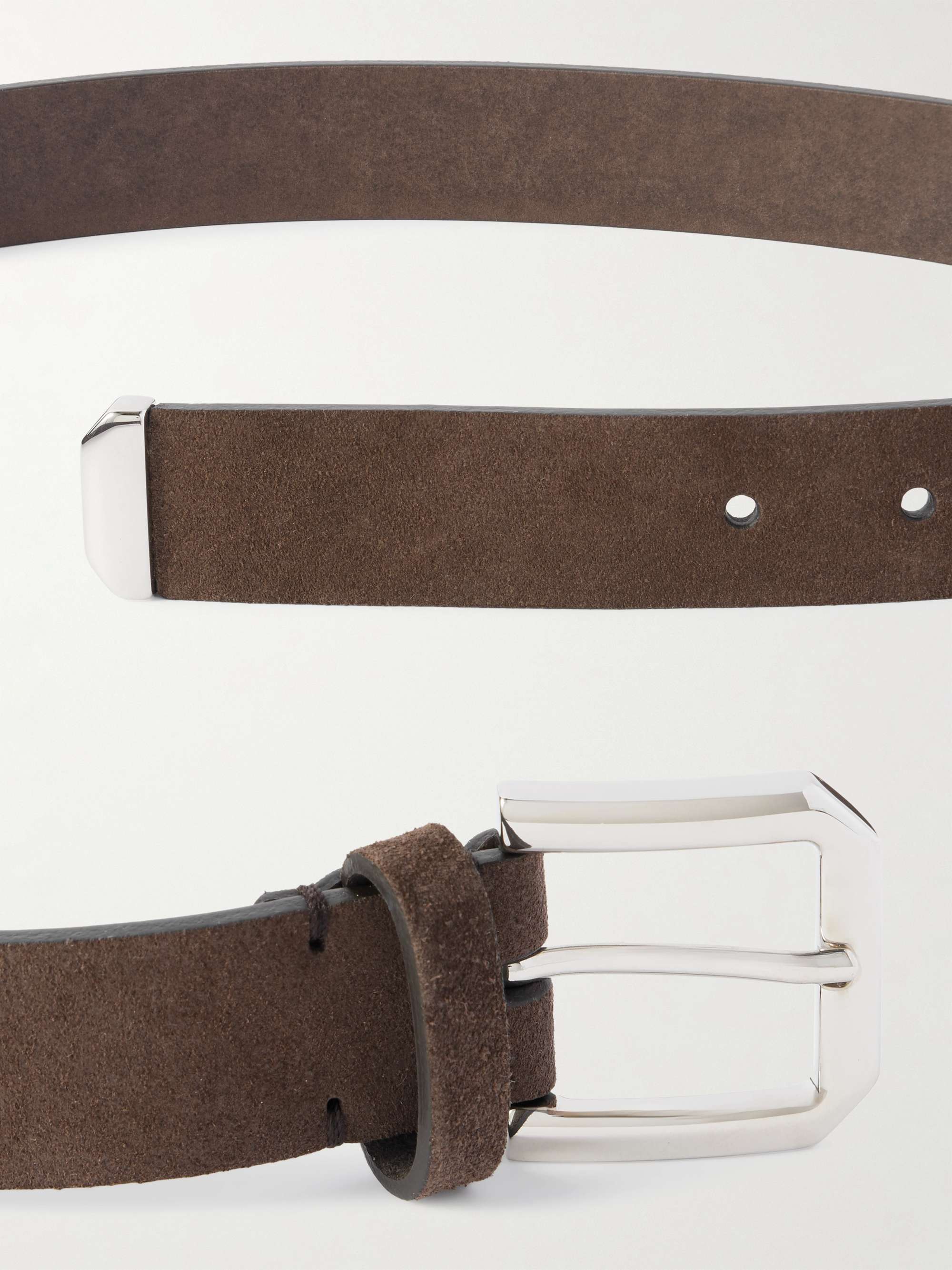 BRUNELLO CUCINELLI Suede belt