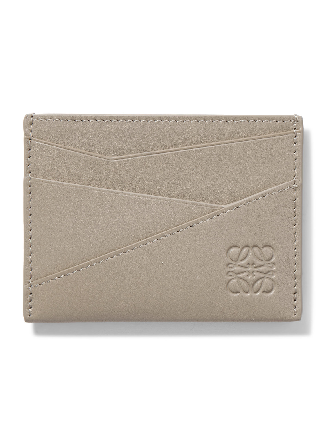 Loewe Puzzle Logo-debossed Leather Cardholder