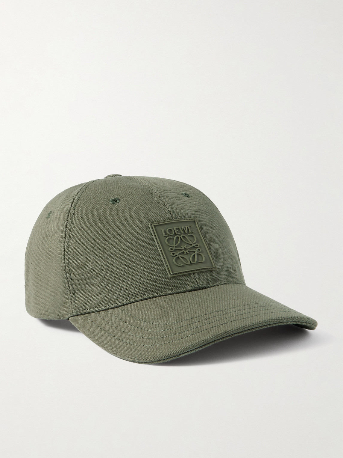 Loewe Logo-Appliquéd Cotton-Canvas Baseball Cap - Men