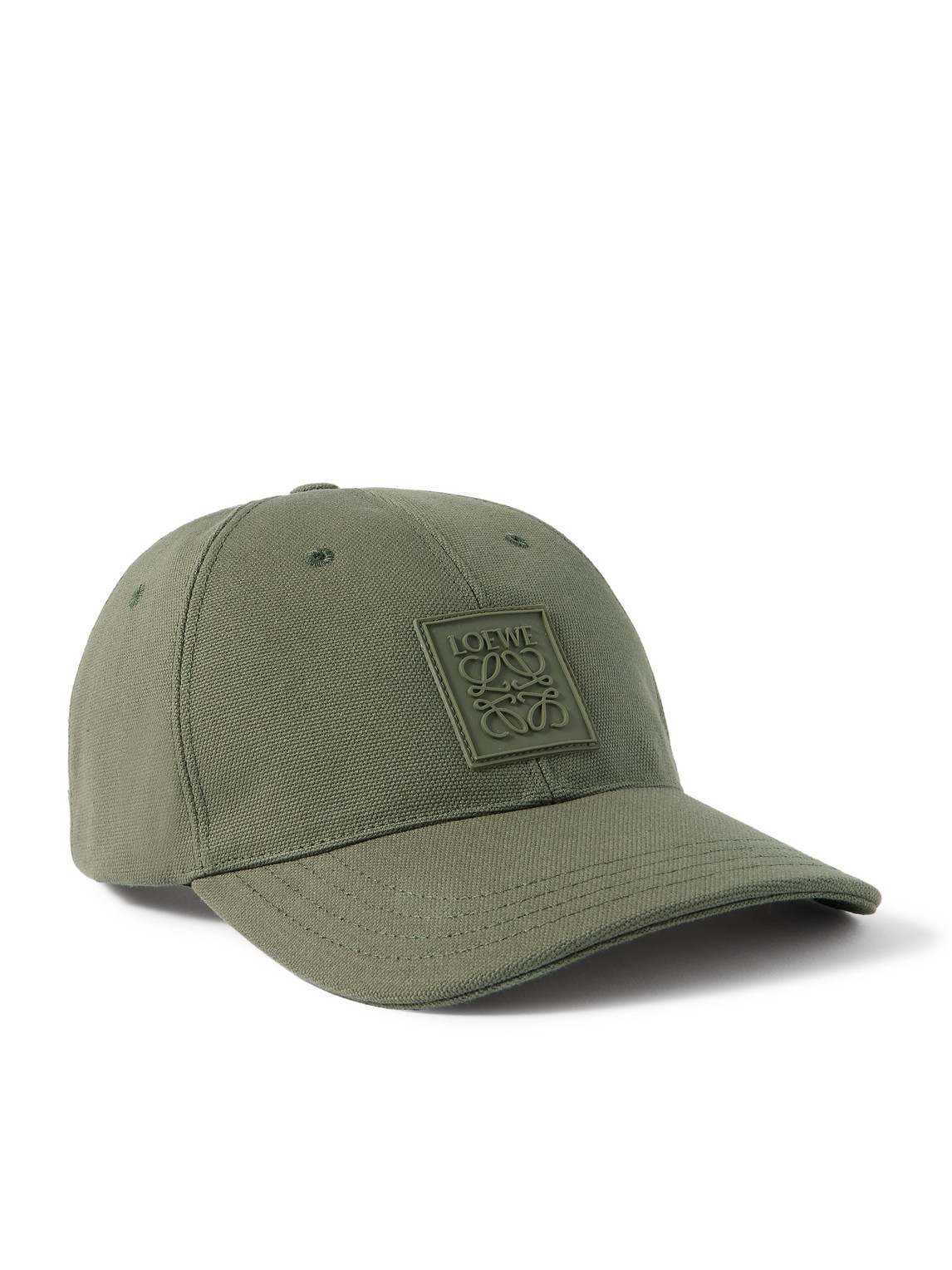 Logo-Appliquéd Cotton-Canvas Baseball Cap