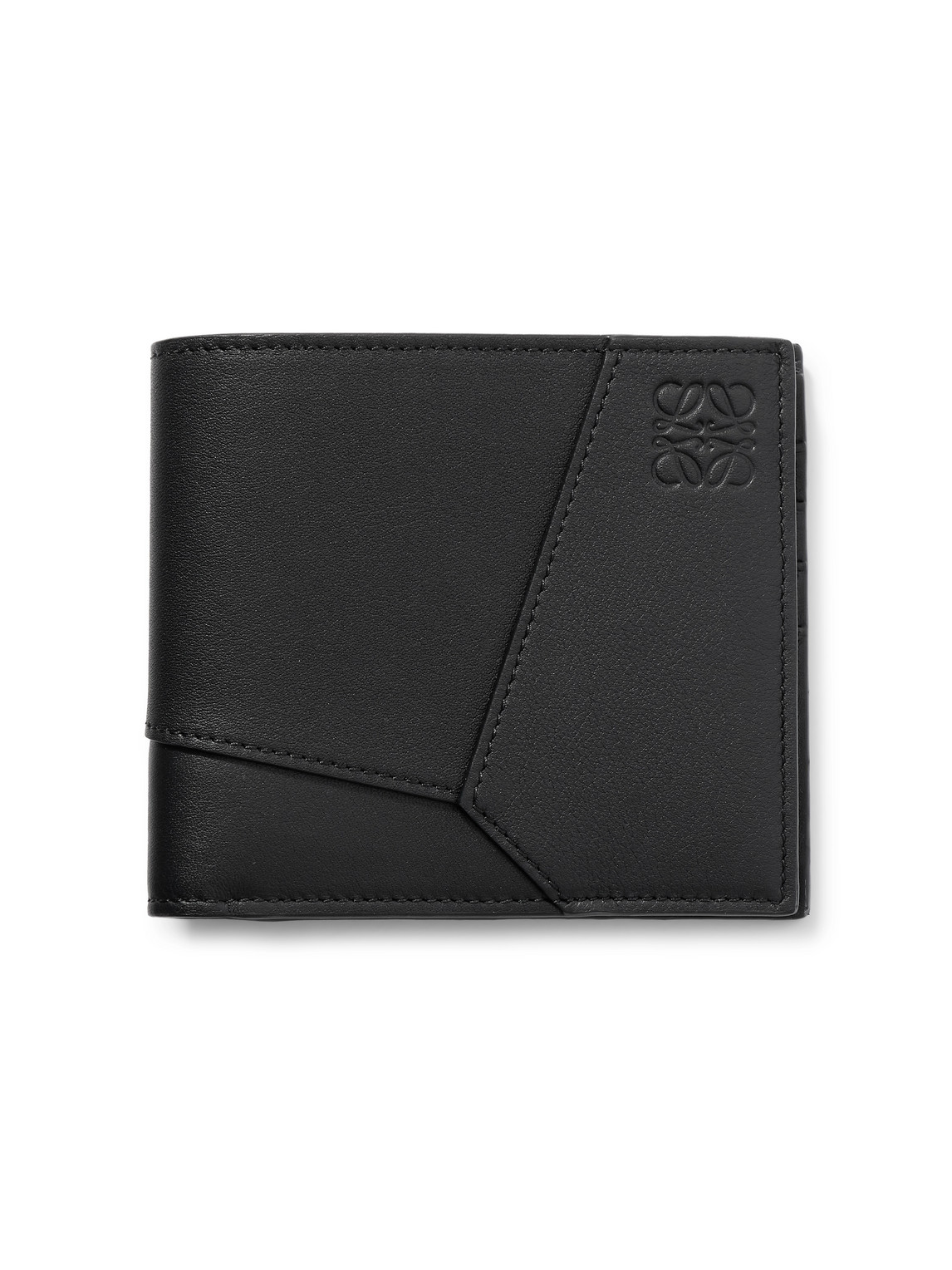 Loewe Puzzle Logo-embossed Leather Billfold Wallet