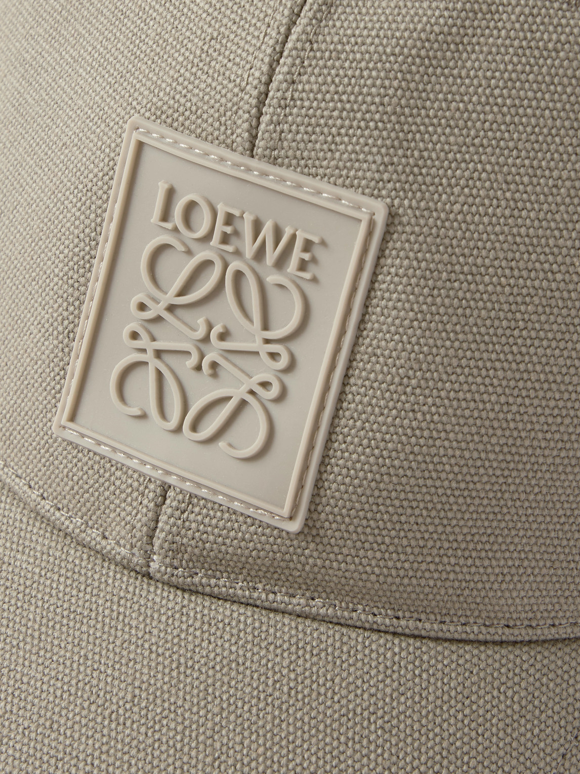 Loewe Logo-appliquéd Cotton-canvas Baseball Cap
