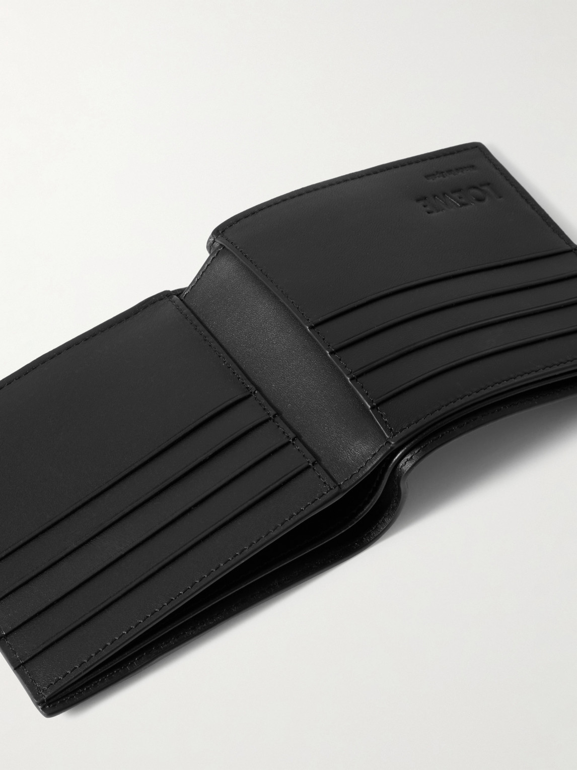 Loewe Puzzle Logo-debossed Leather Billfold Wallet