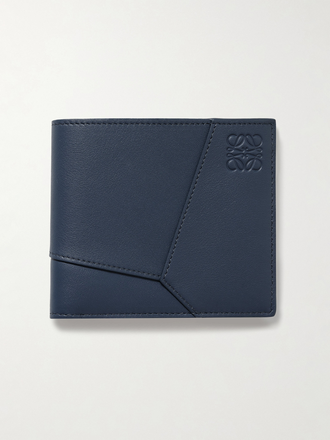 Loewe Puzzle Logo-Debossed Leather Billfold Wallet - Men