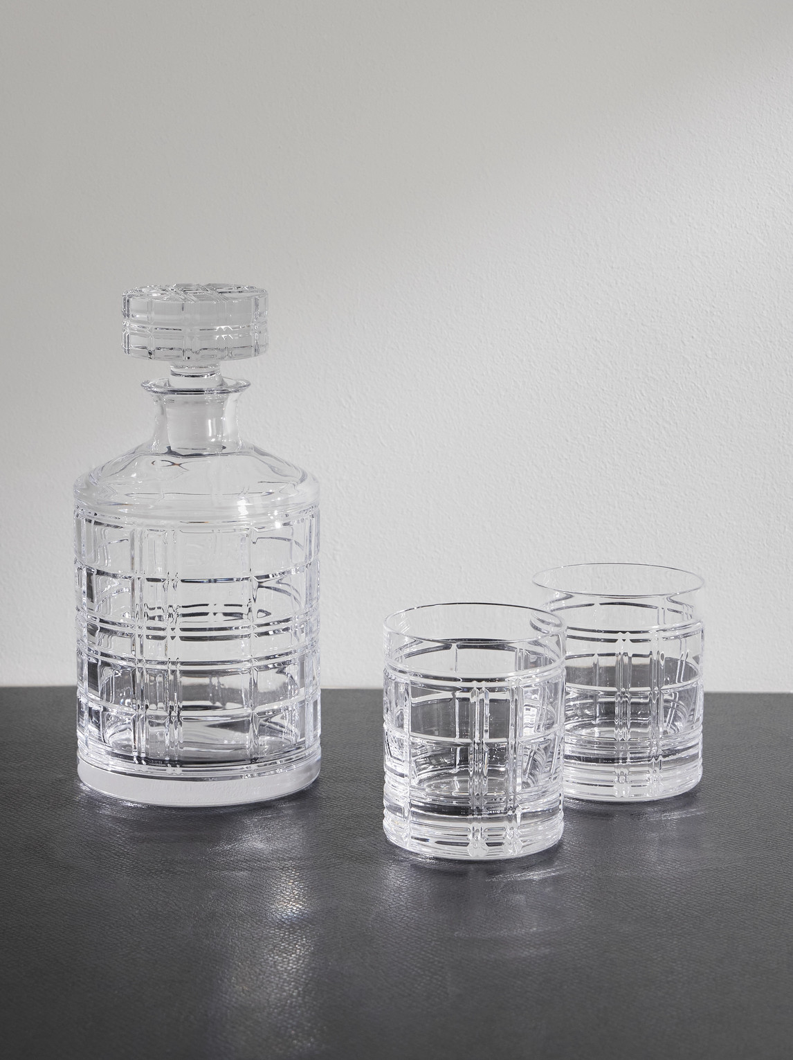 Ralph Lauren Home Hudson Crystal Decanter And Glasses Set