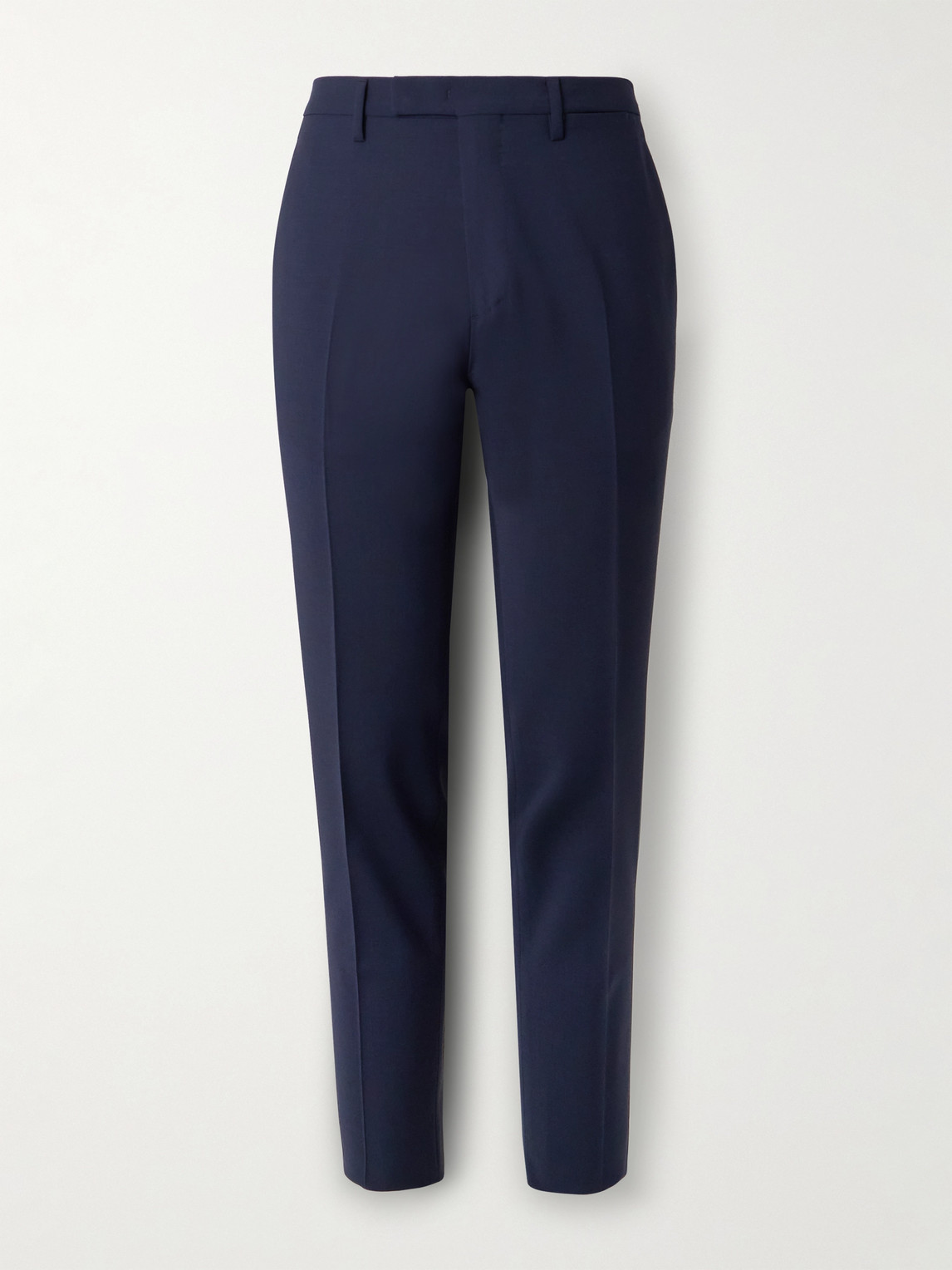 Boglioli Straight-Leg Garment-Dyed Wool-Blend Trousers - Men