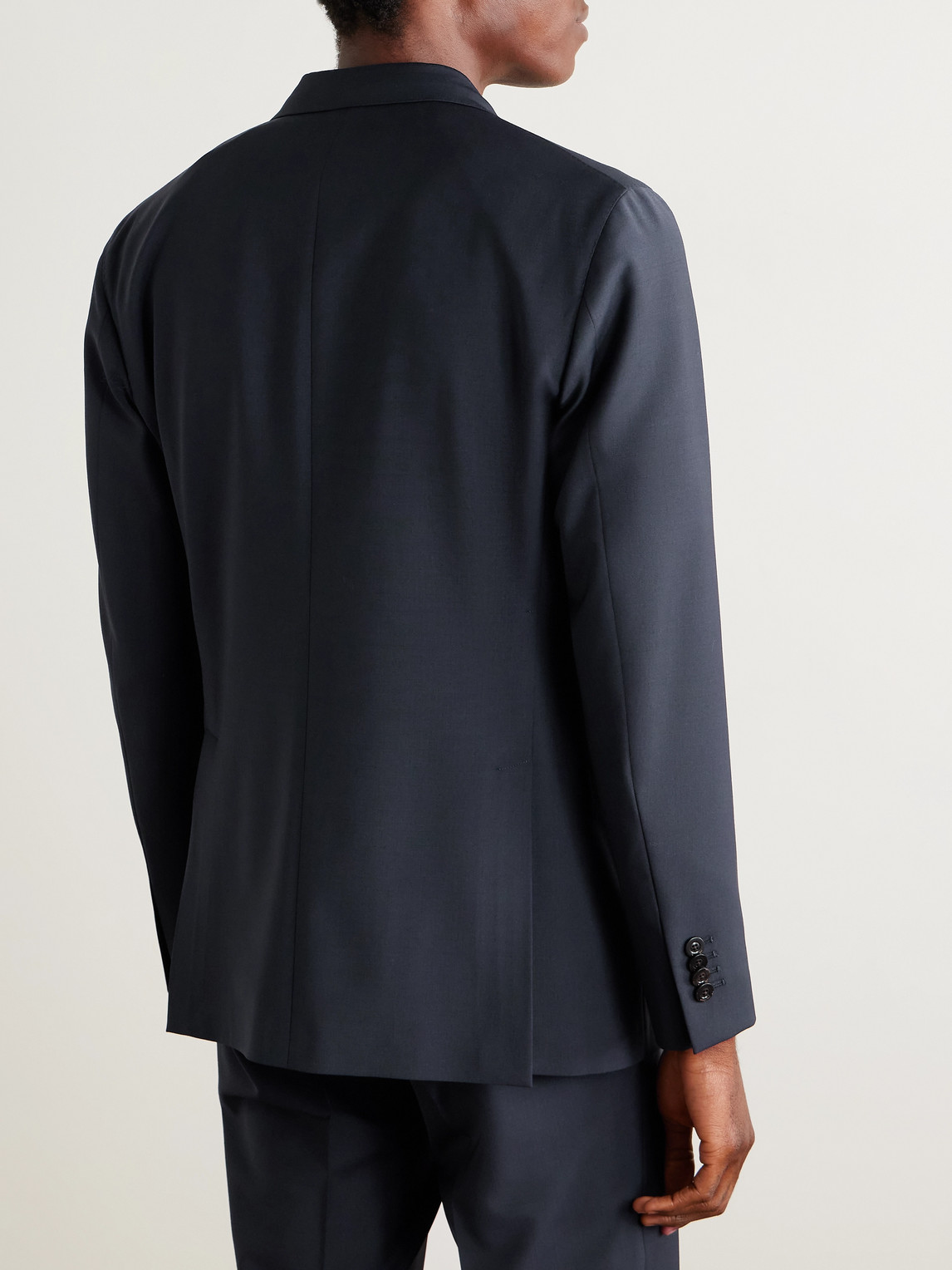 Boglioli K-jacket Wool-blend Suit Jacket In Blue